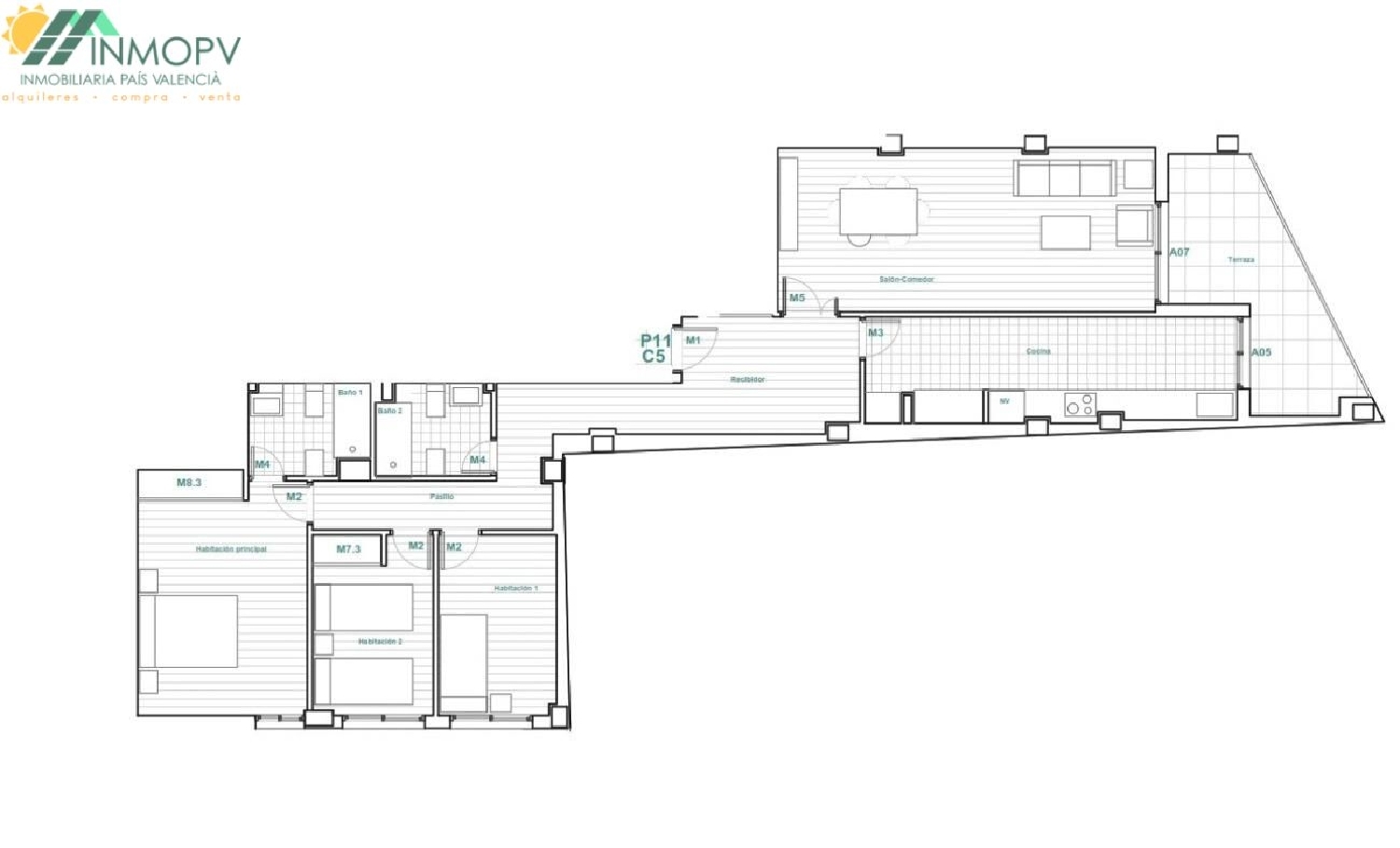  till salu lägenhet Vinaros Baix Maestrat 1