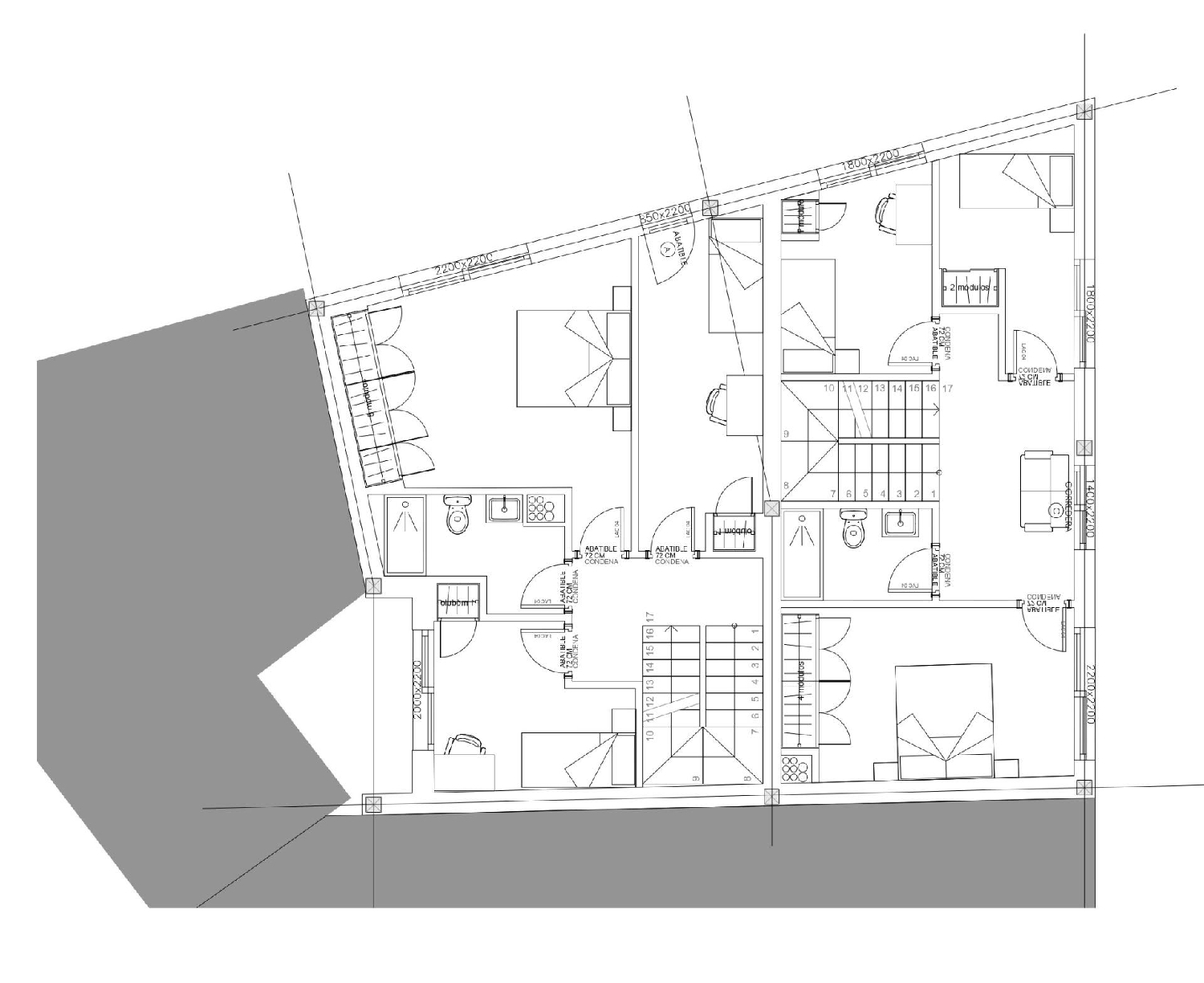 te koop duplex San Bartolomeu Coruña 3