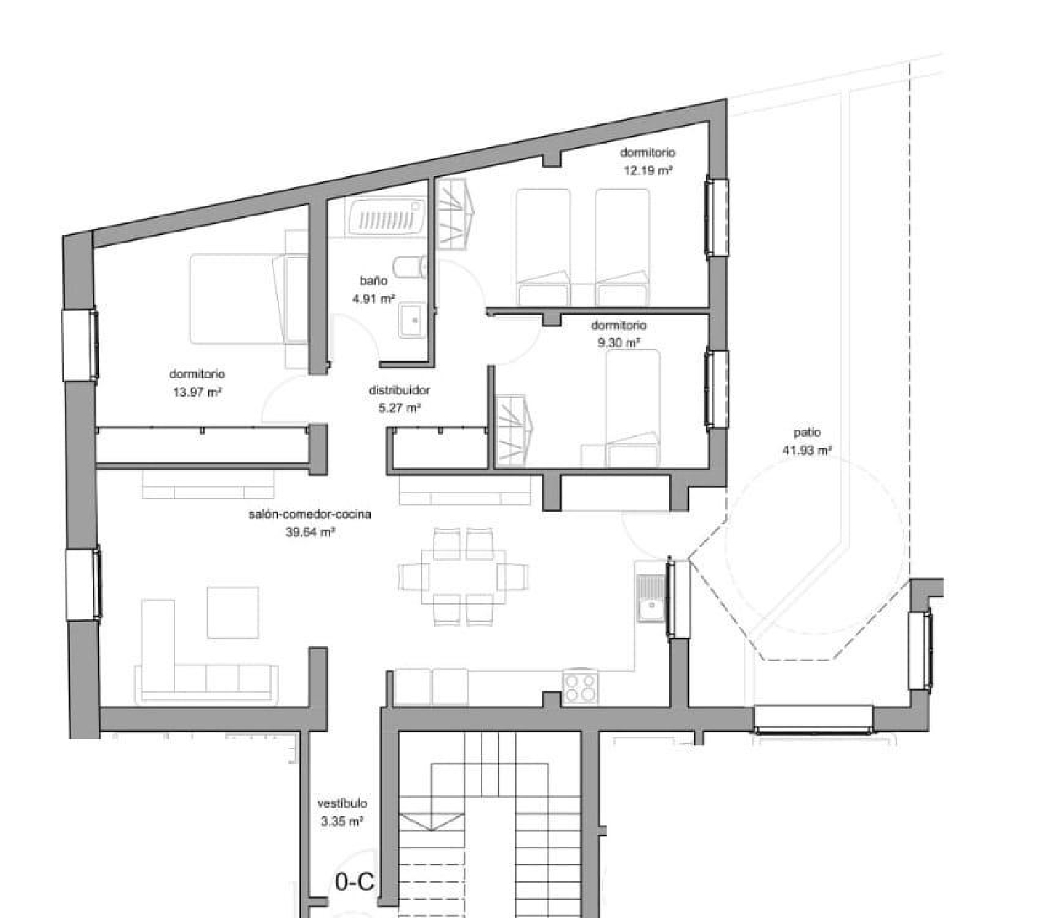 till salu bottenvåning Comunión Añana 6