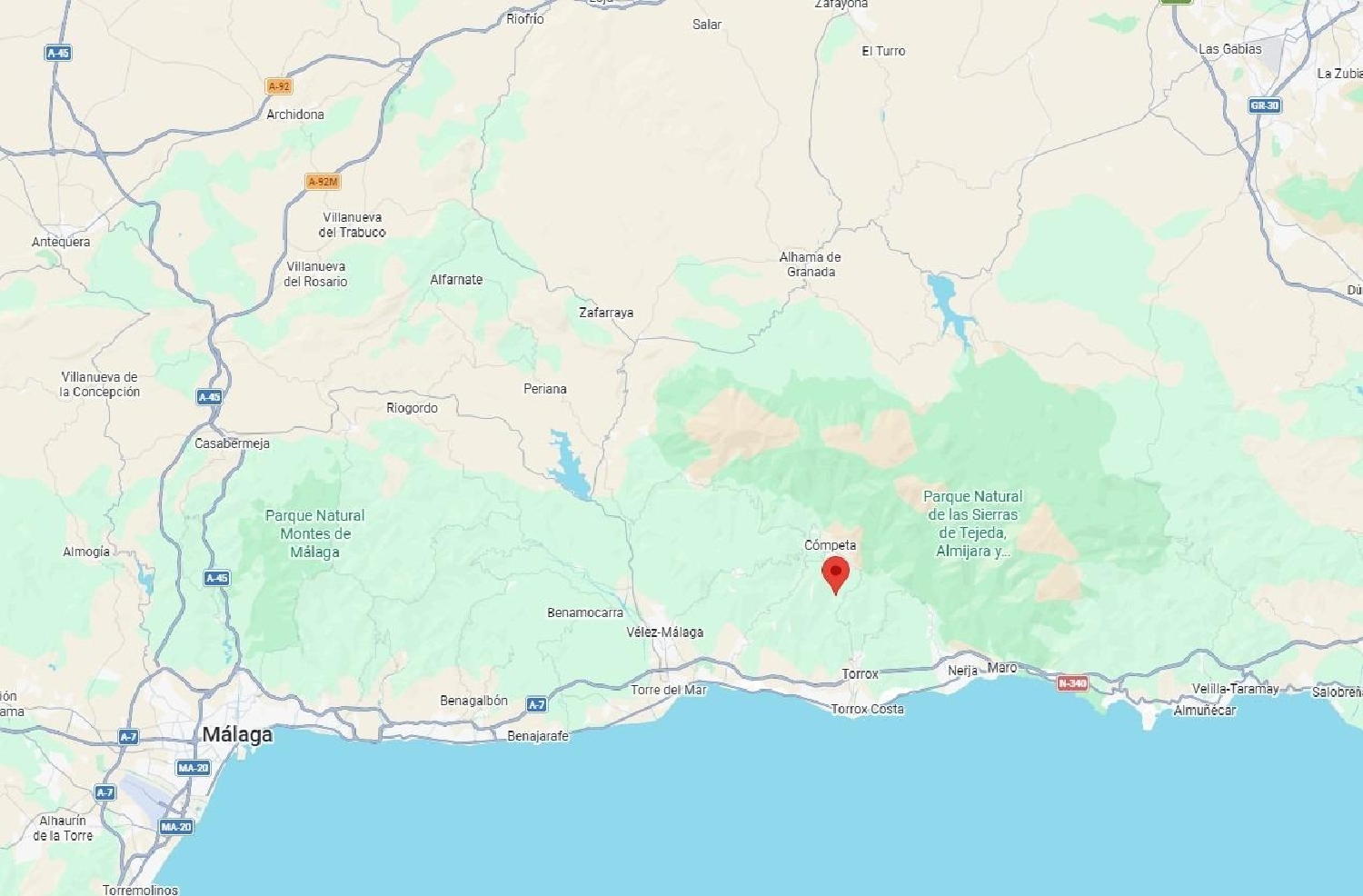  till salu hus Cómpeta Axarquía 3