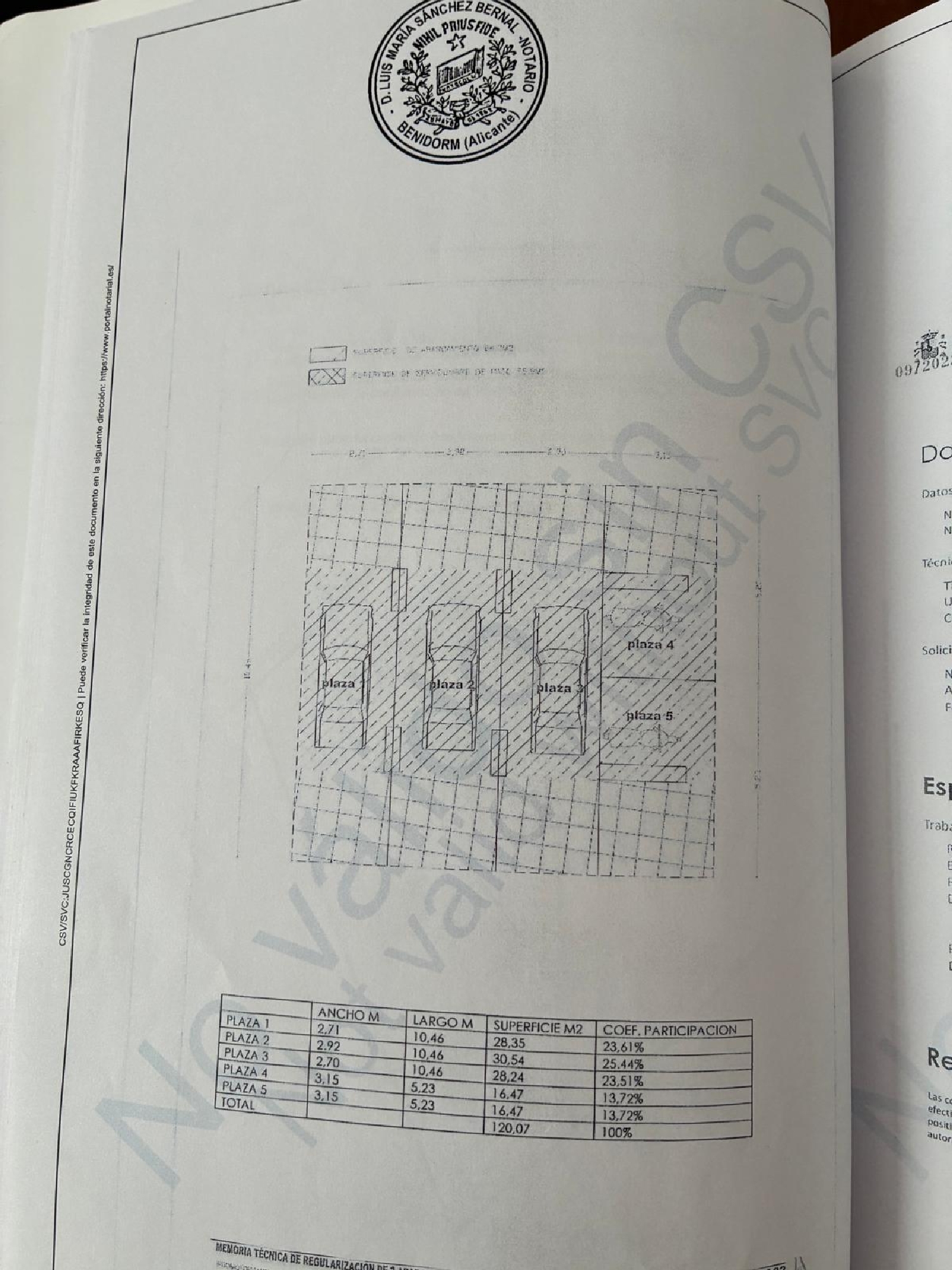 till salu parkering Benidorm (Centro) Marina Baixa 6