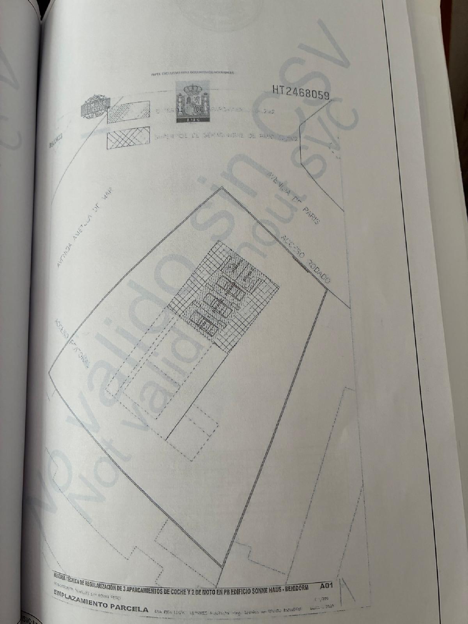  till salu parkering Benidorm (Centro) Marina Baixa 8