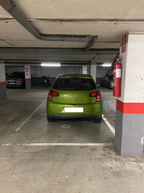 Burlada Pamplona parkering foto 6349544