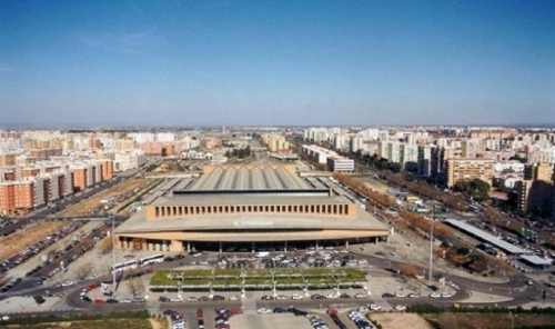 Sevilla La Nueva Sur parkering foto 6343650