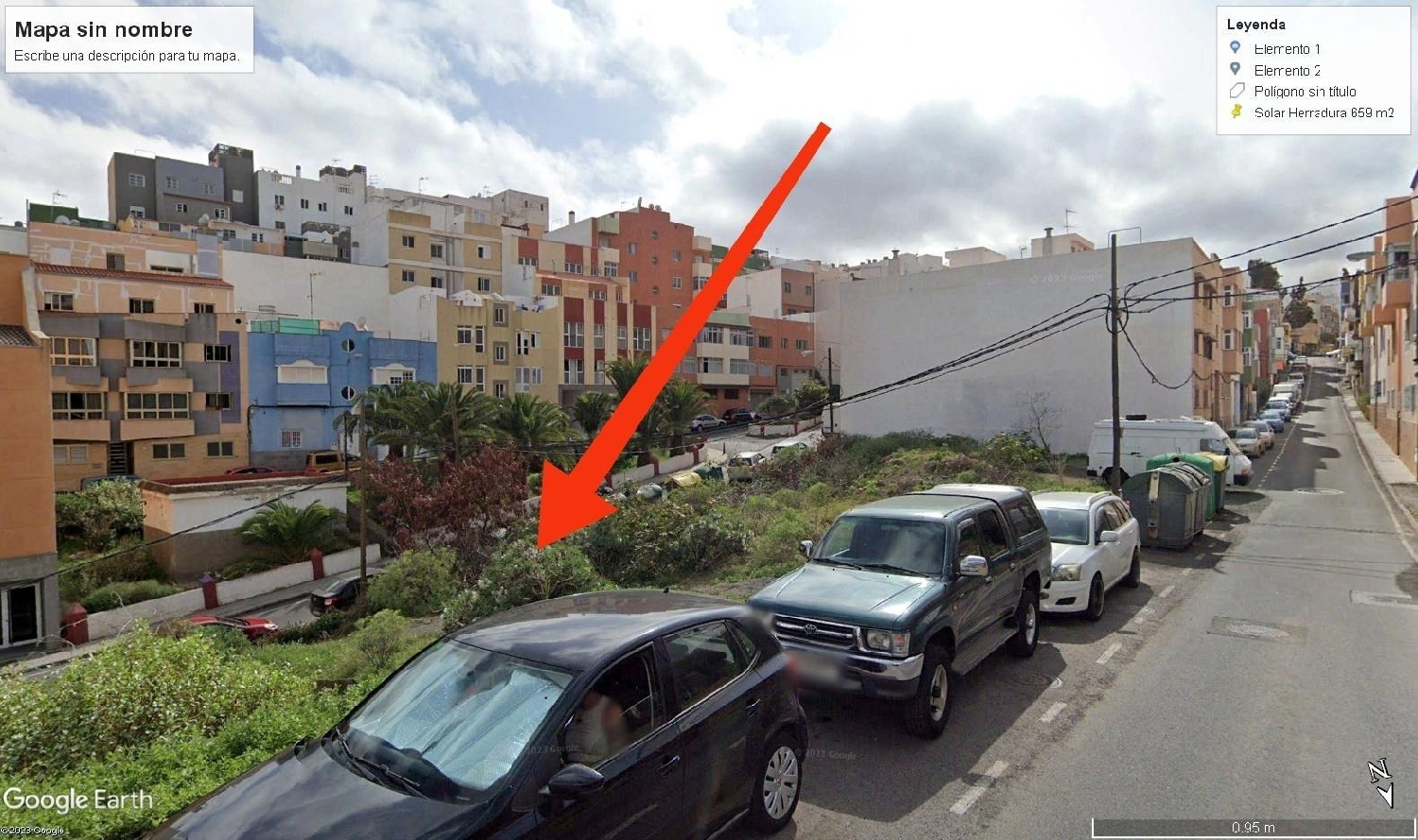  till salu tomt Balcon De Telde Área Este 1