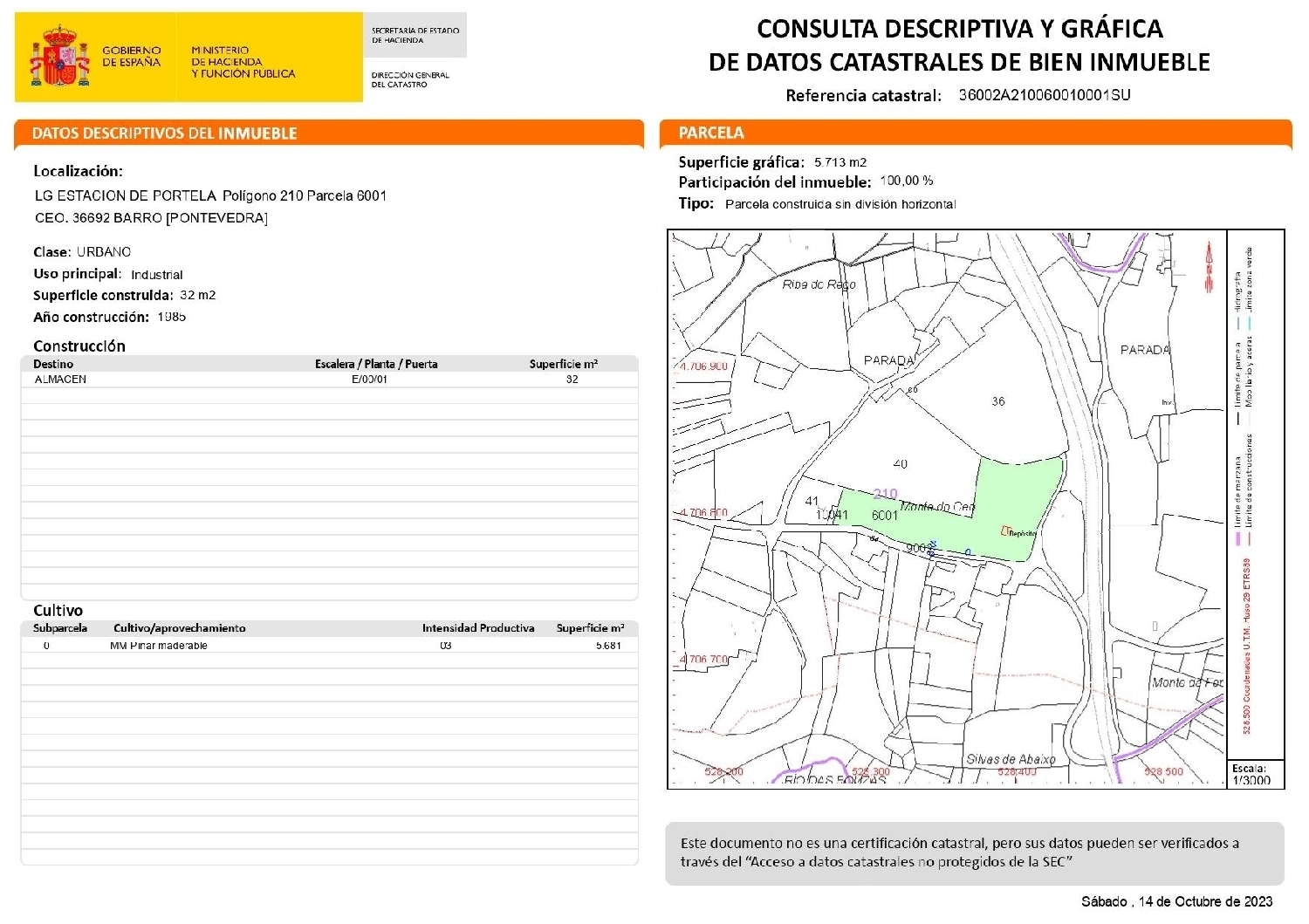  te koop perceel Barro De Abaixo Barcala 5