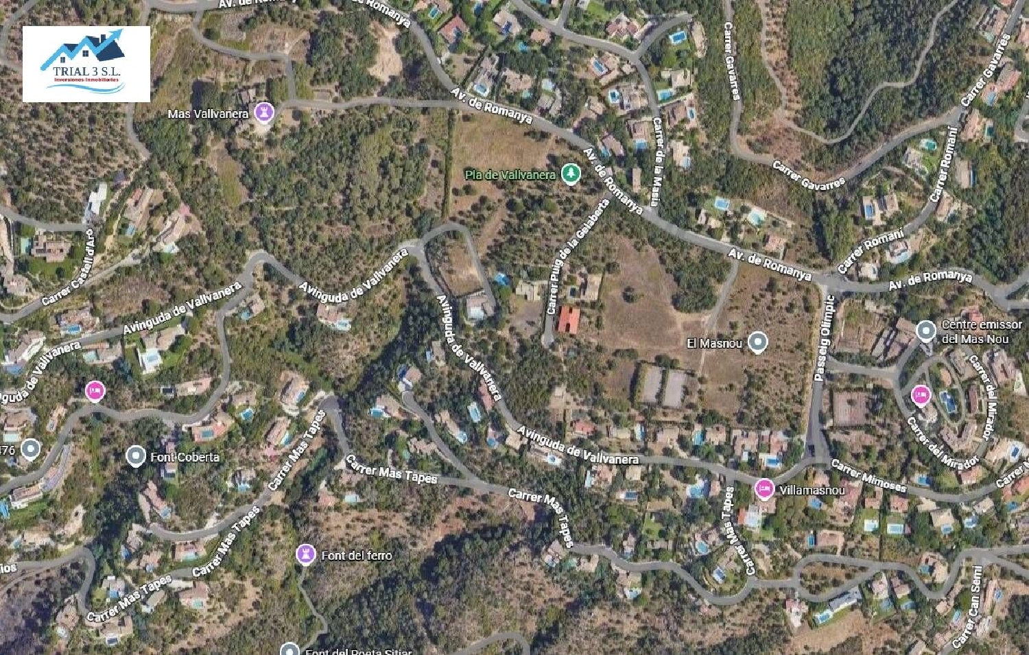  till salu tomt Castell D'aro Baix Empordà 2