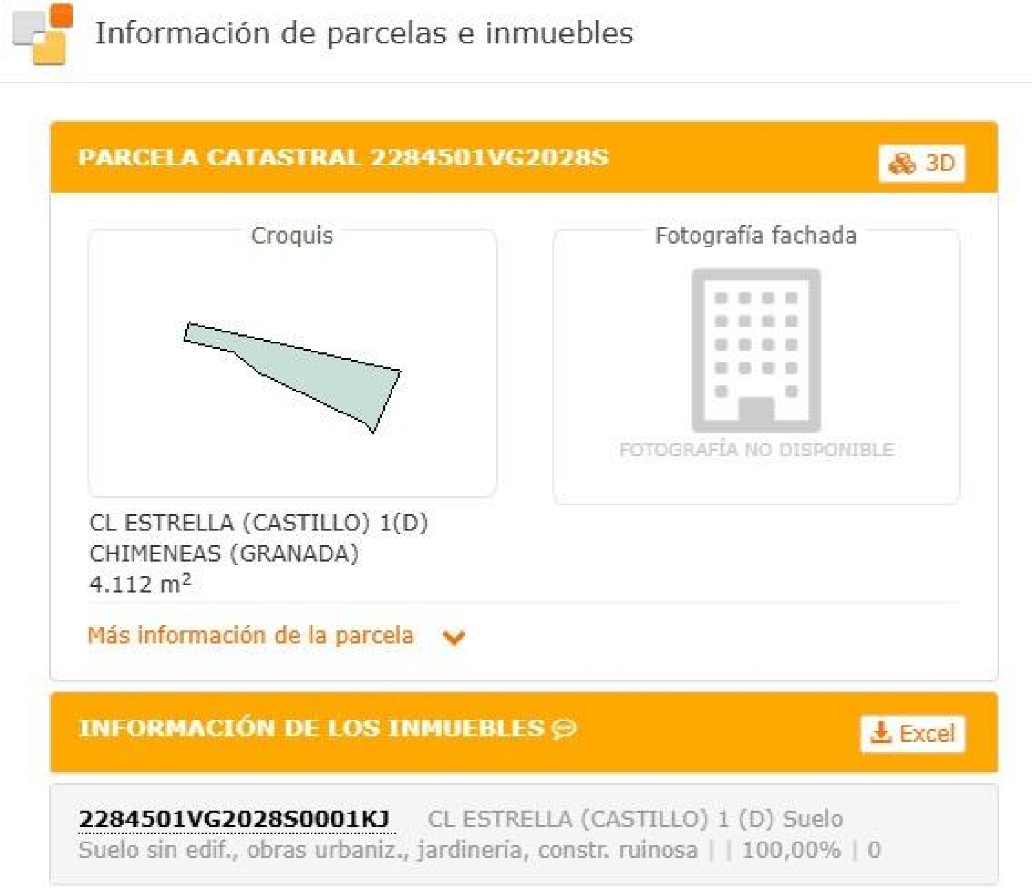  till salu tomt Chimeneas Alhama 4