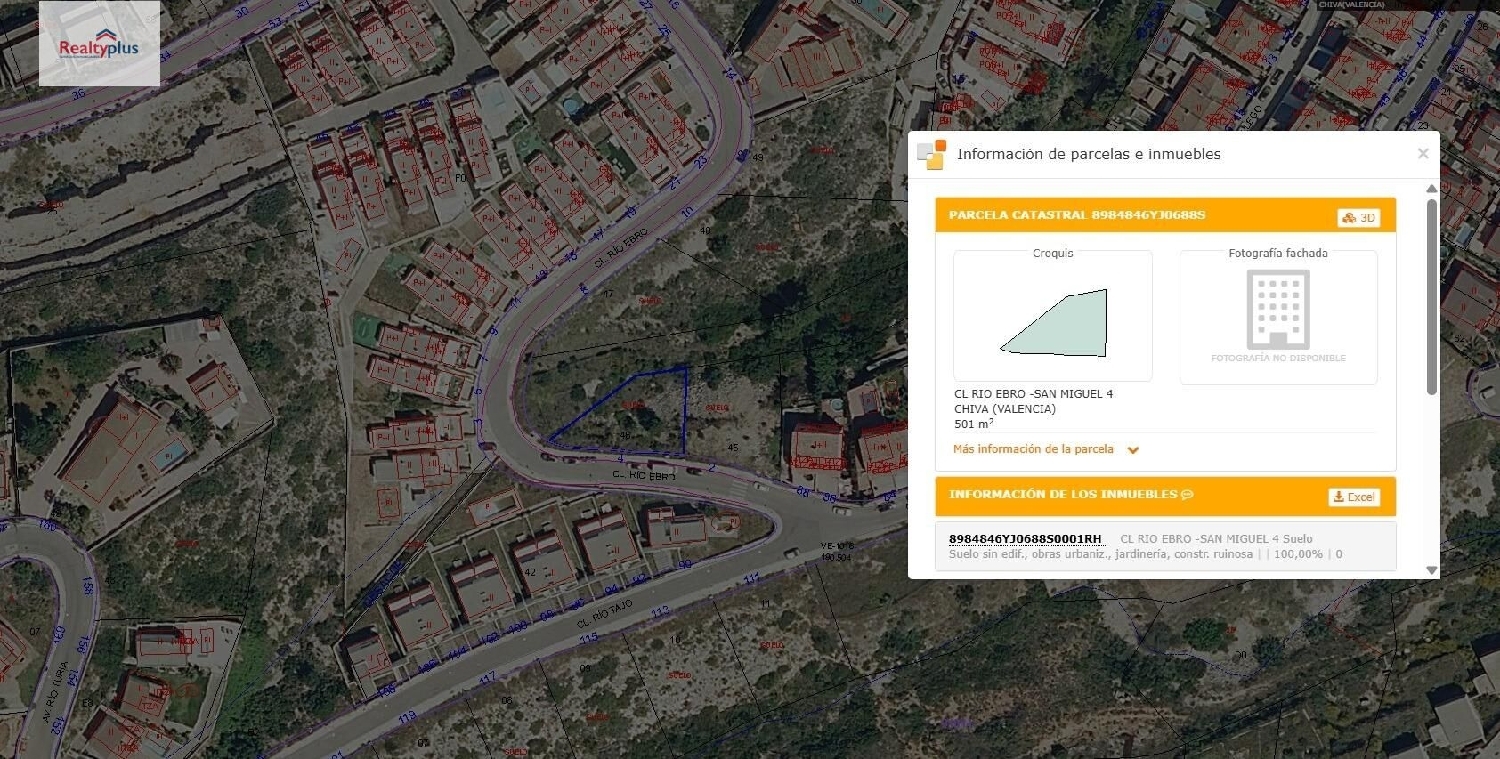 te koop perceel Chiva Hoya De Buñol 5