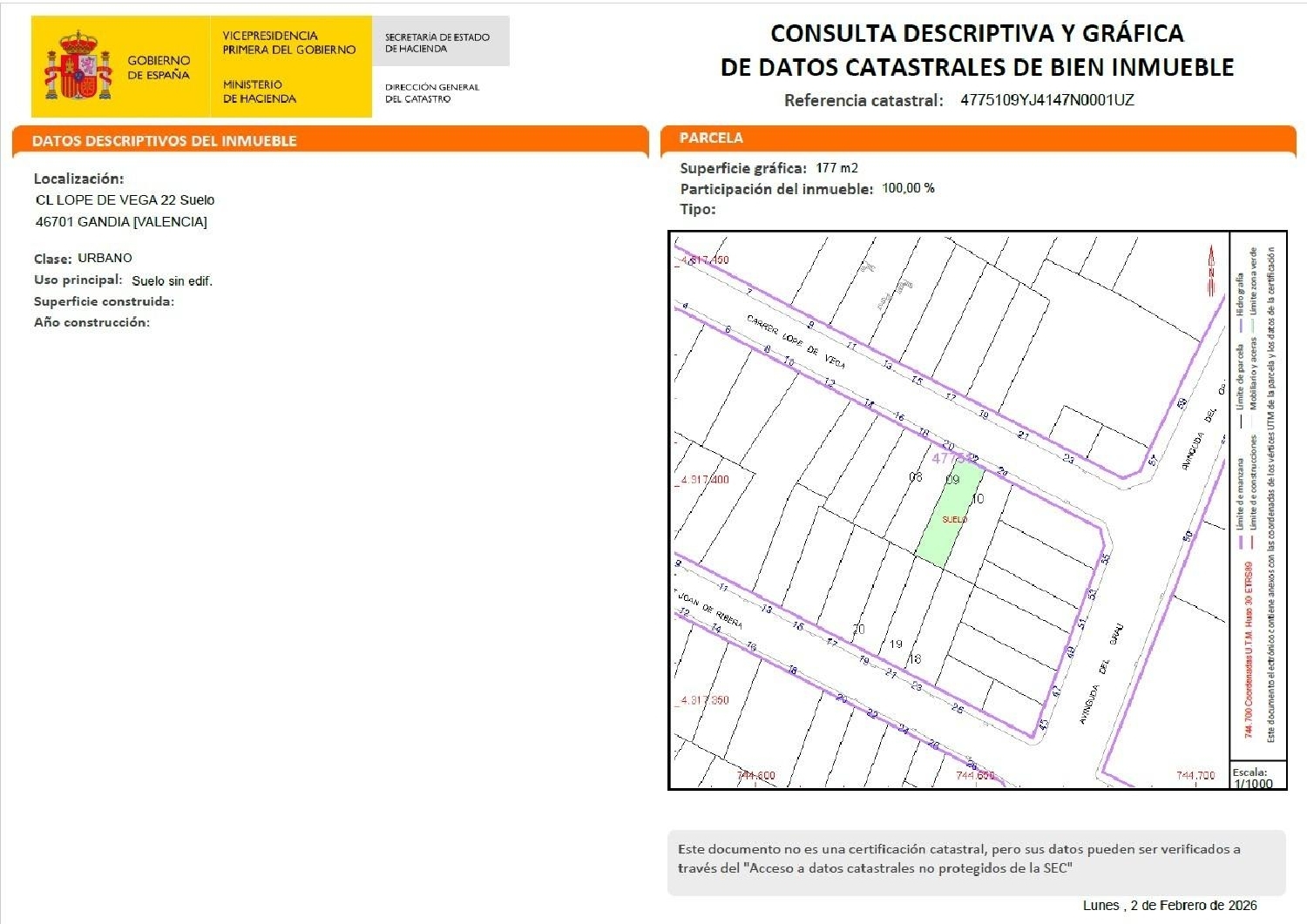  kaufen Grundstück Gandía 46701 Safor 2