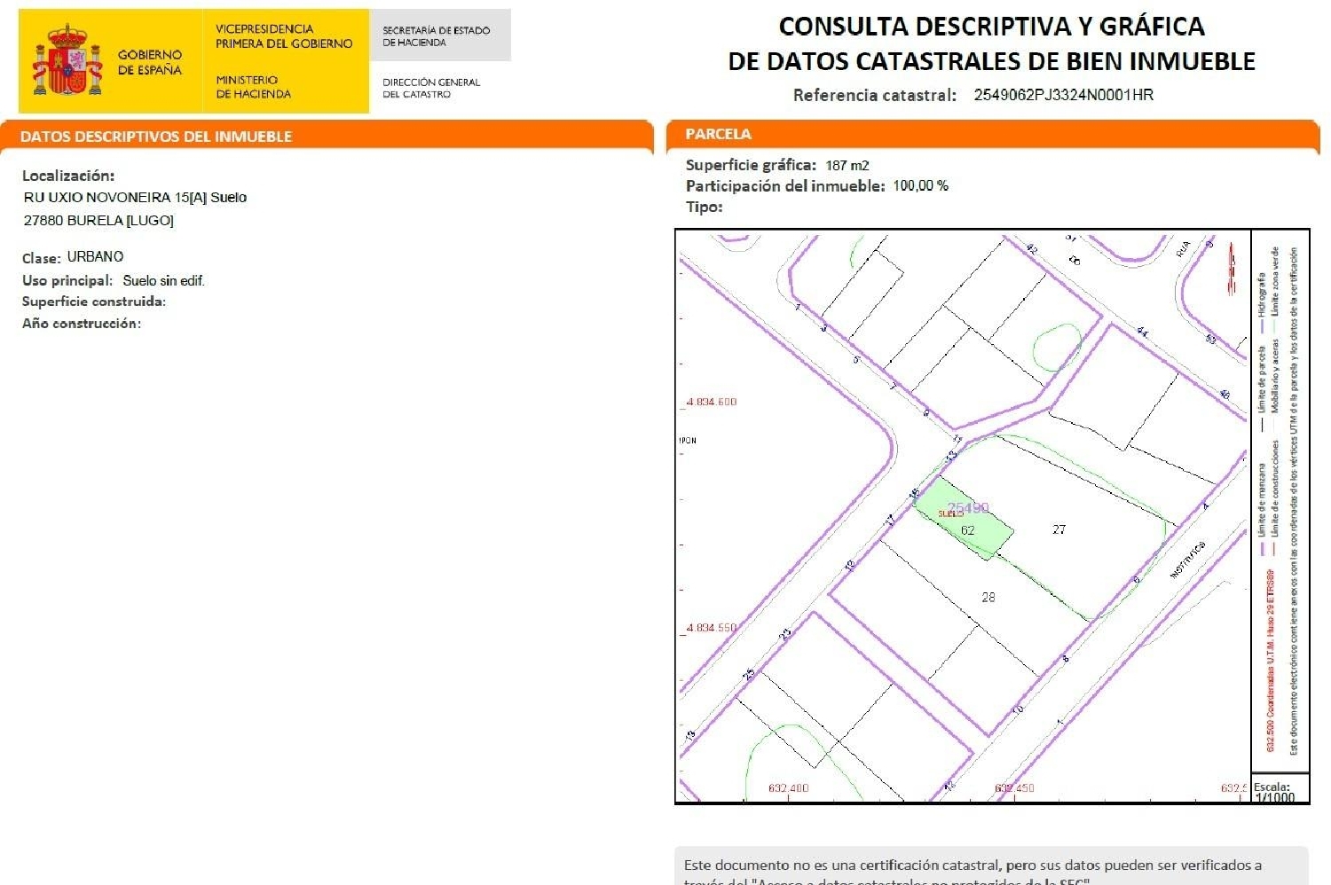 te koop perceel Lugo De Llanera Oviedo 2