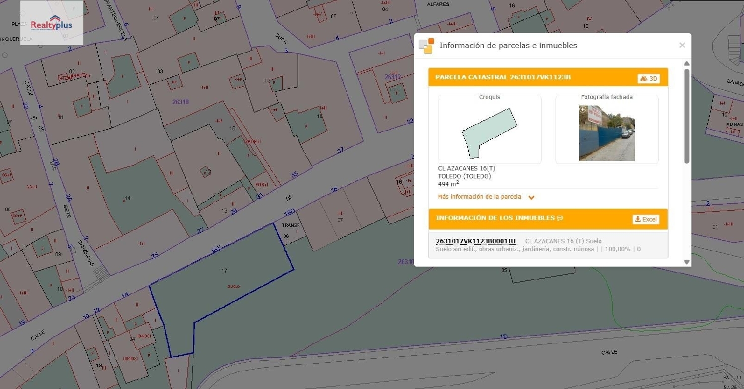 en venta terreno O Toledo Ribeiro 1