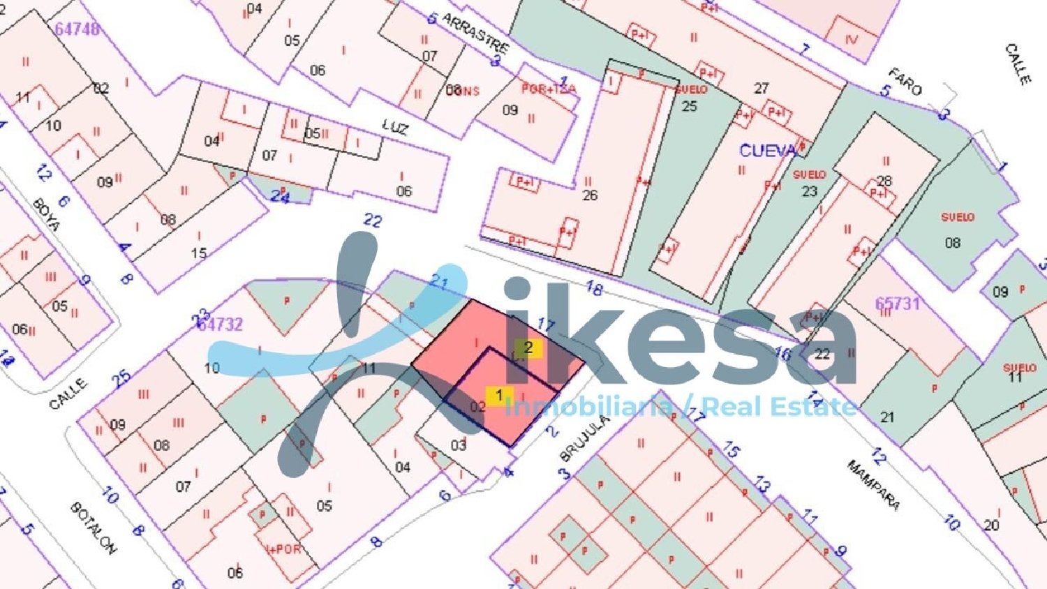 for sale plot Palmeria Marina Alta 2