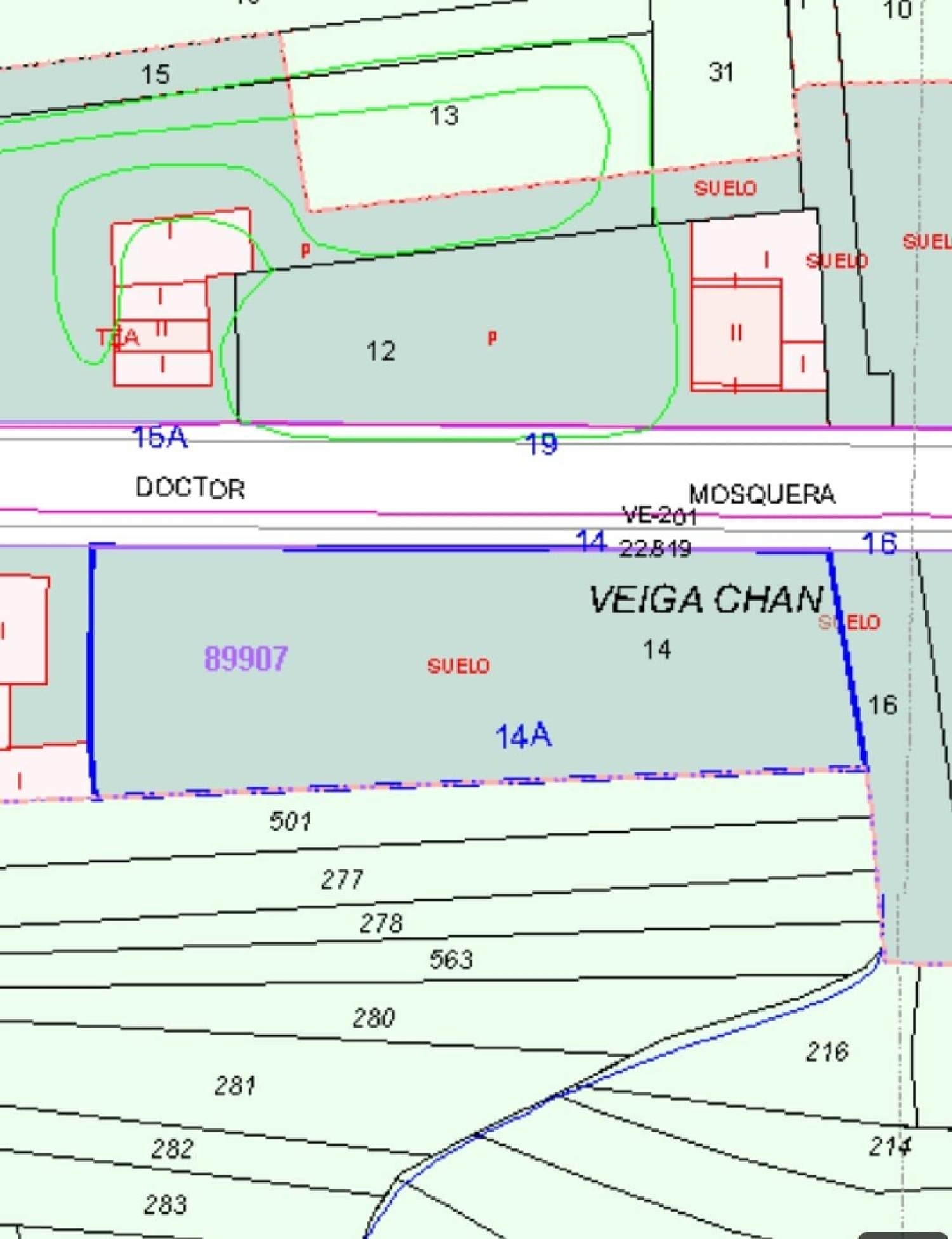  till salu tomt Pontecesures Caldas 7
