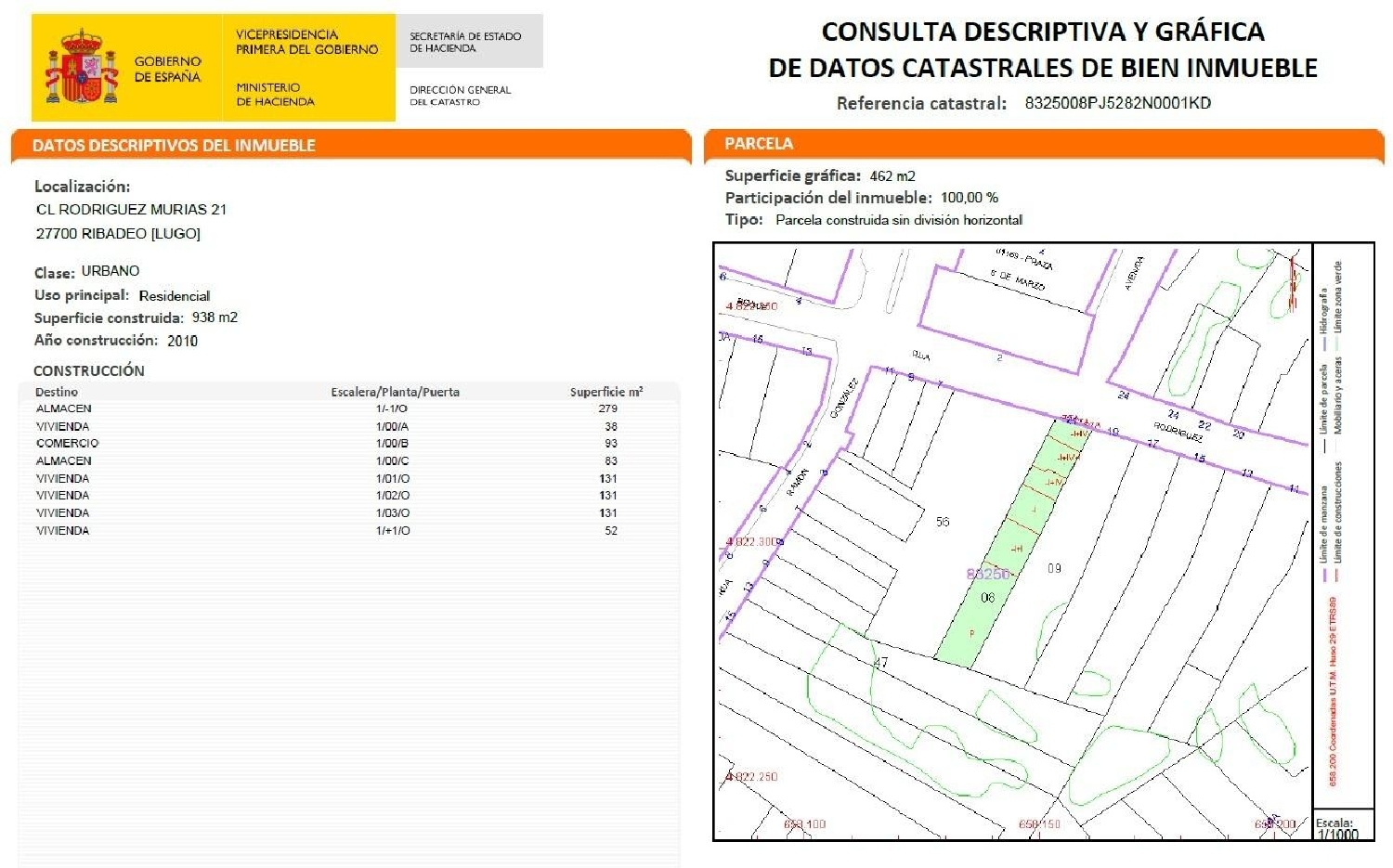 en venta local Ribadeo Mariña Oriental 6