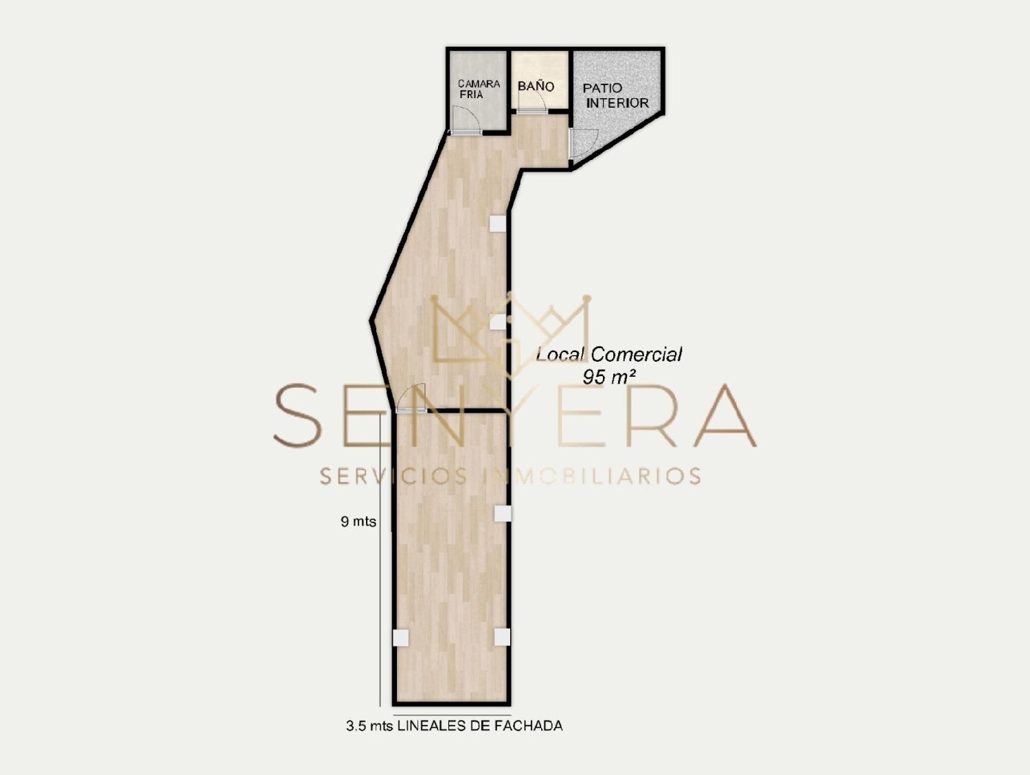  à vendre local commercial Valencia De Las Torres Campiña Sur 8