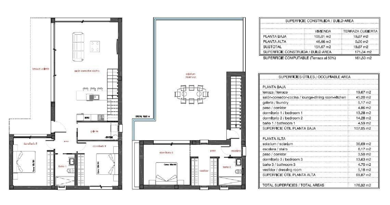  à vendre villa Benijófar Baix Segura 3