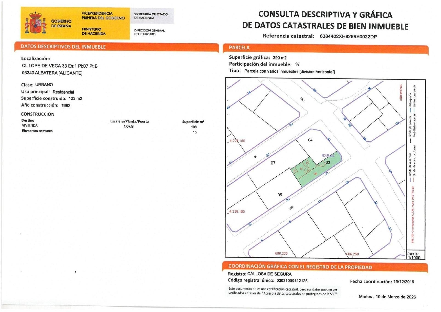  till salu lägenhet Albatera Baix Segura 1