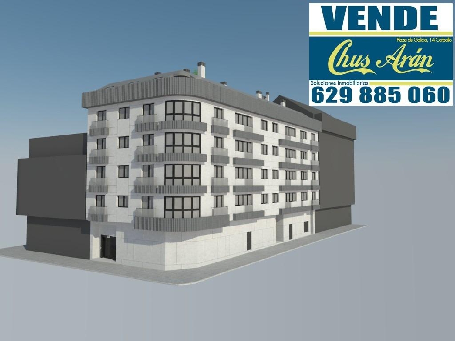  till salu lägenhet Carballo Bergantiños 1