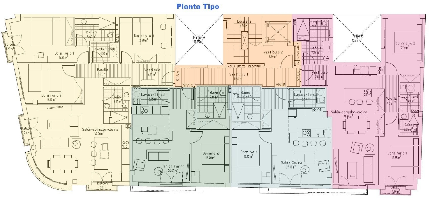  till salu lägenhet Carballo Bergantiños 2
