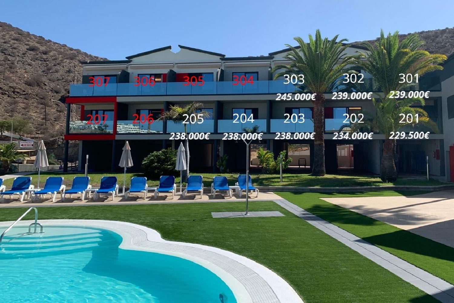  for sale apartment Mogán Área Sur 5