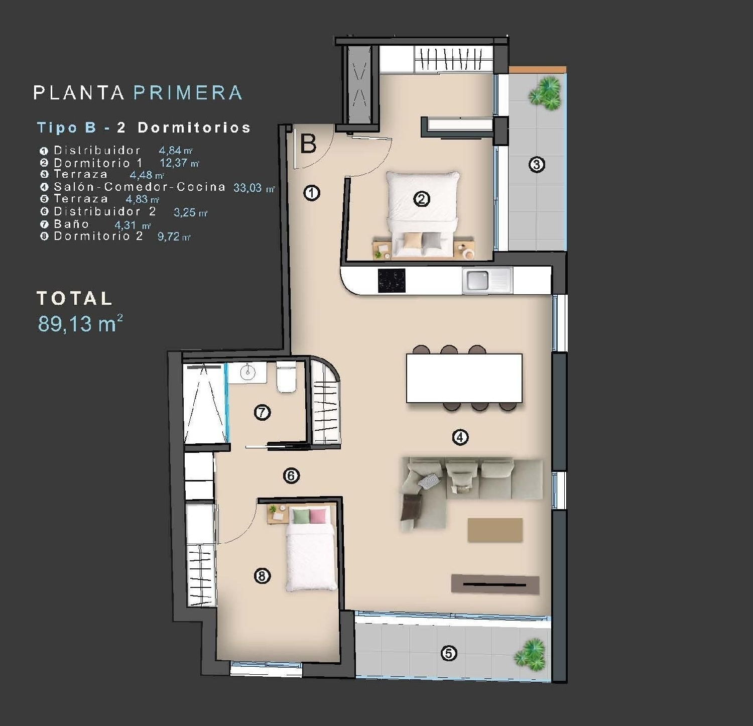  for sale apartment Torrevieja Baix Segura 9