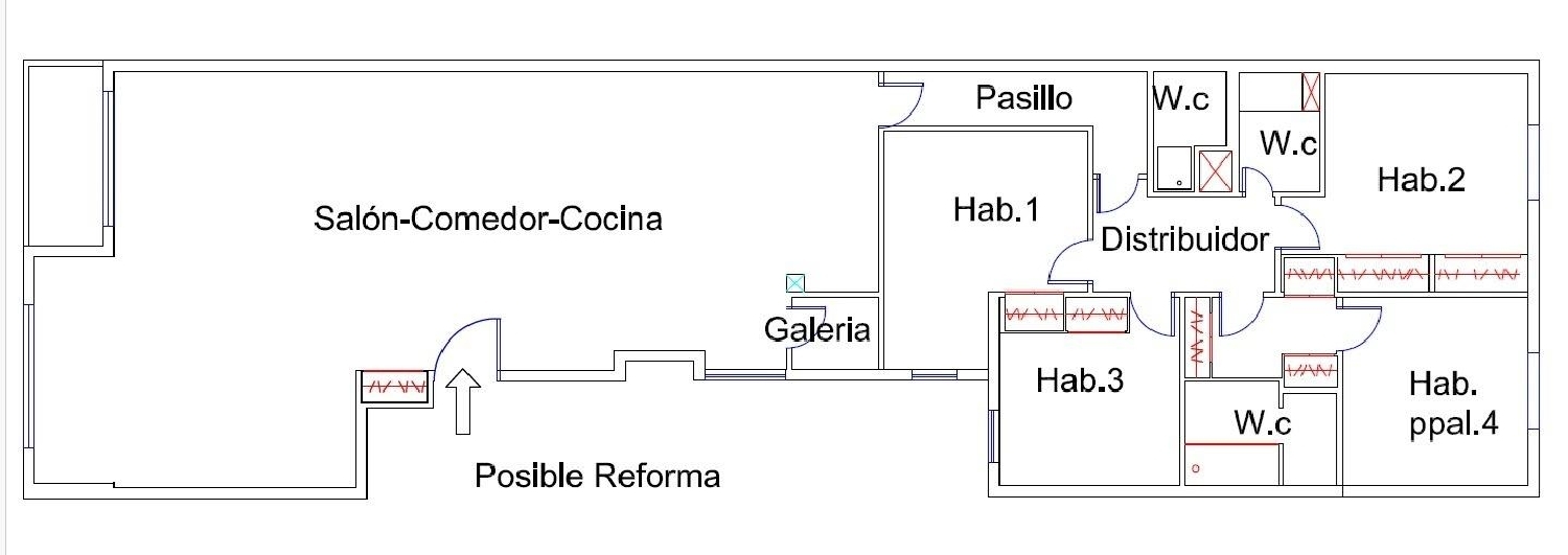  till salu lägenhet Valencia De Las Torres Campiña Sur 4
