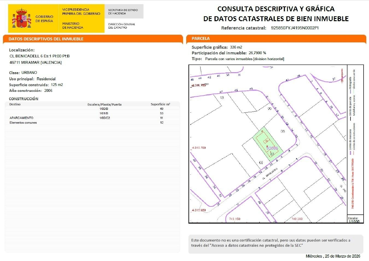 te koop duplex Miramar Safor 2