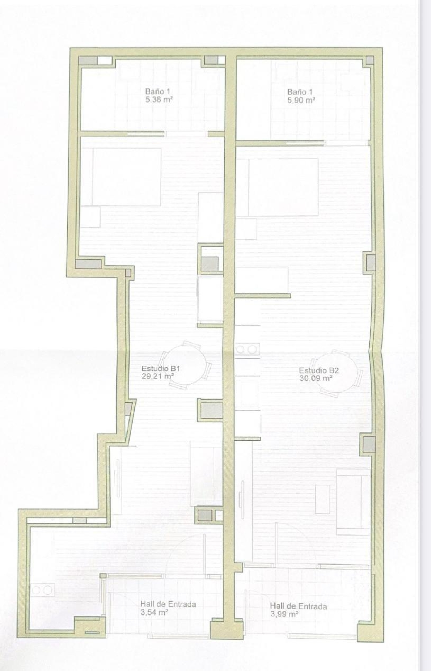  till salu hotell Valencia De Las Torres Campiña Sur 3