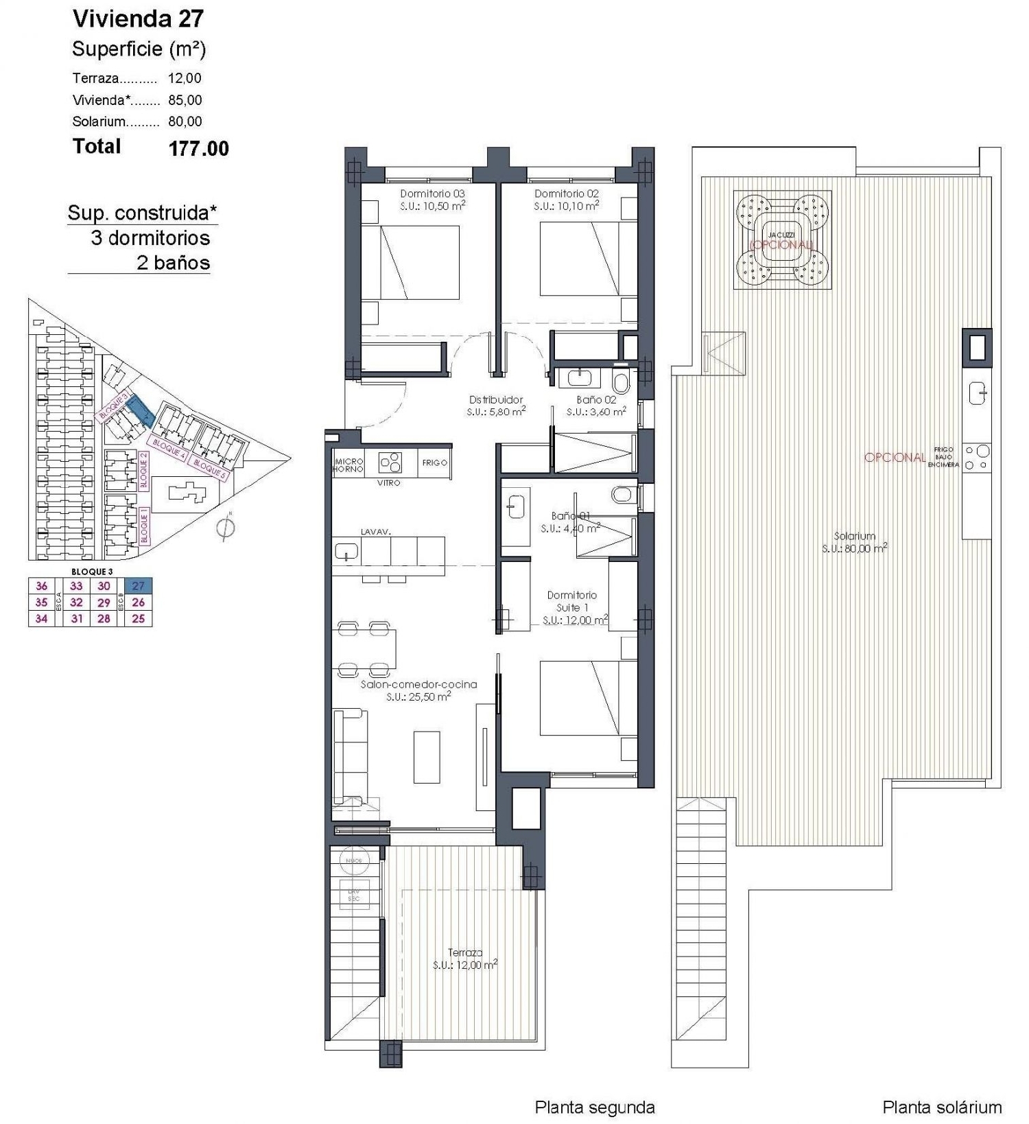  for sale penthouse Los Alcázares Mar Menor 35