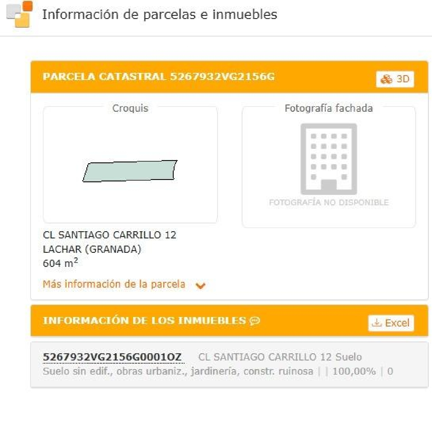  kaufen Grundstück A Cacharela Santiago 7