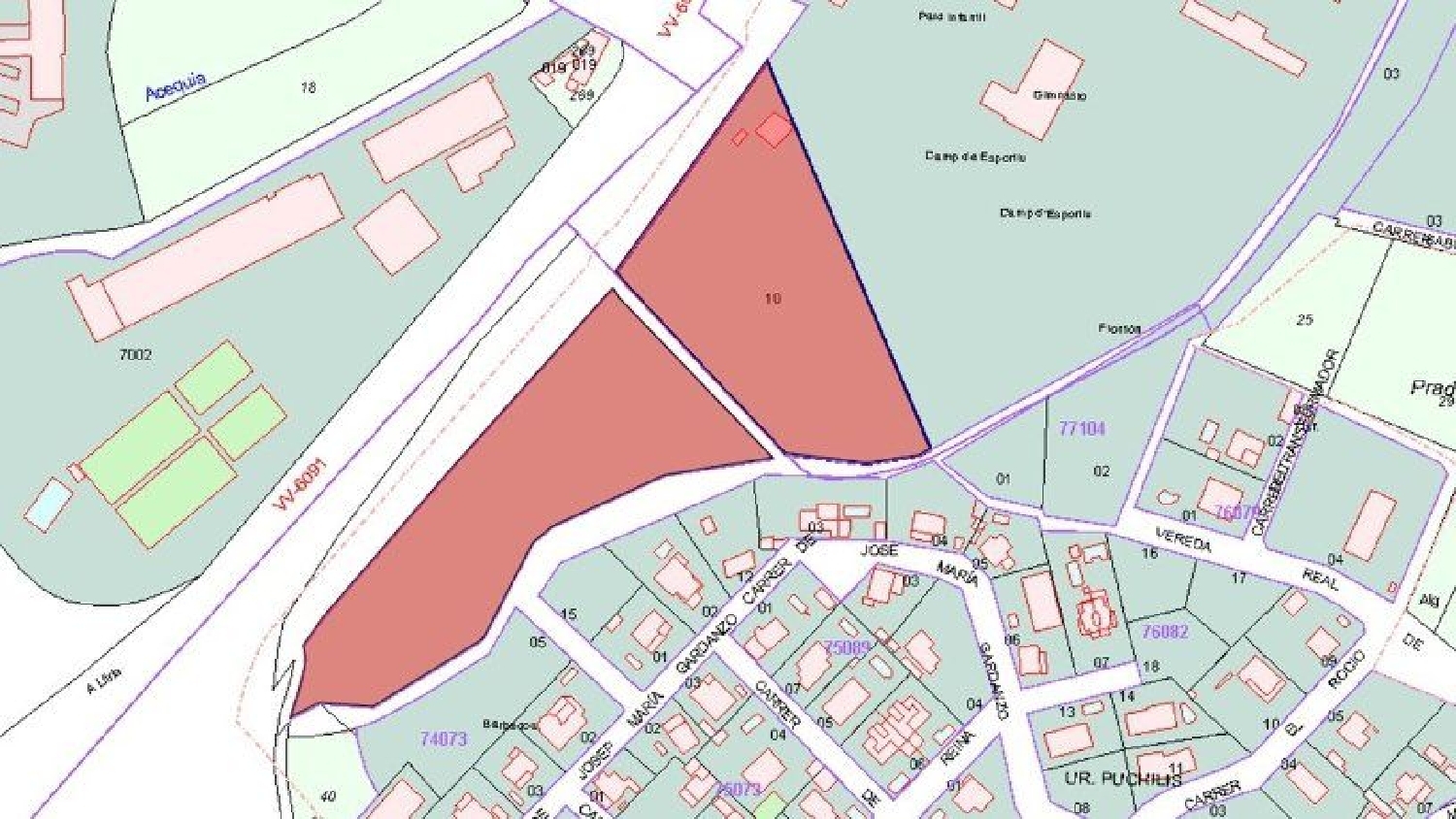  en venta terreno Camp De Lliria Camp De Túria 1