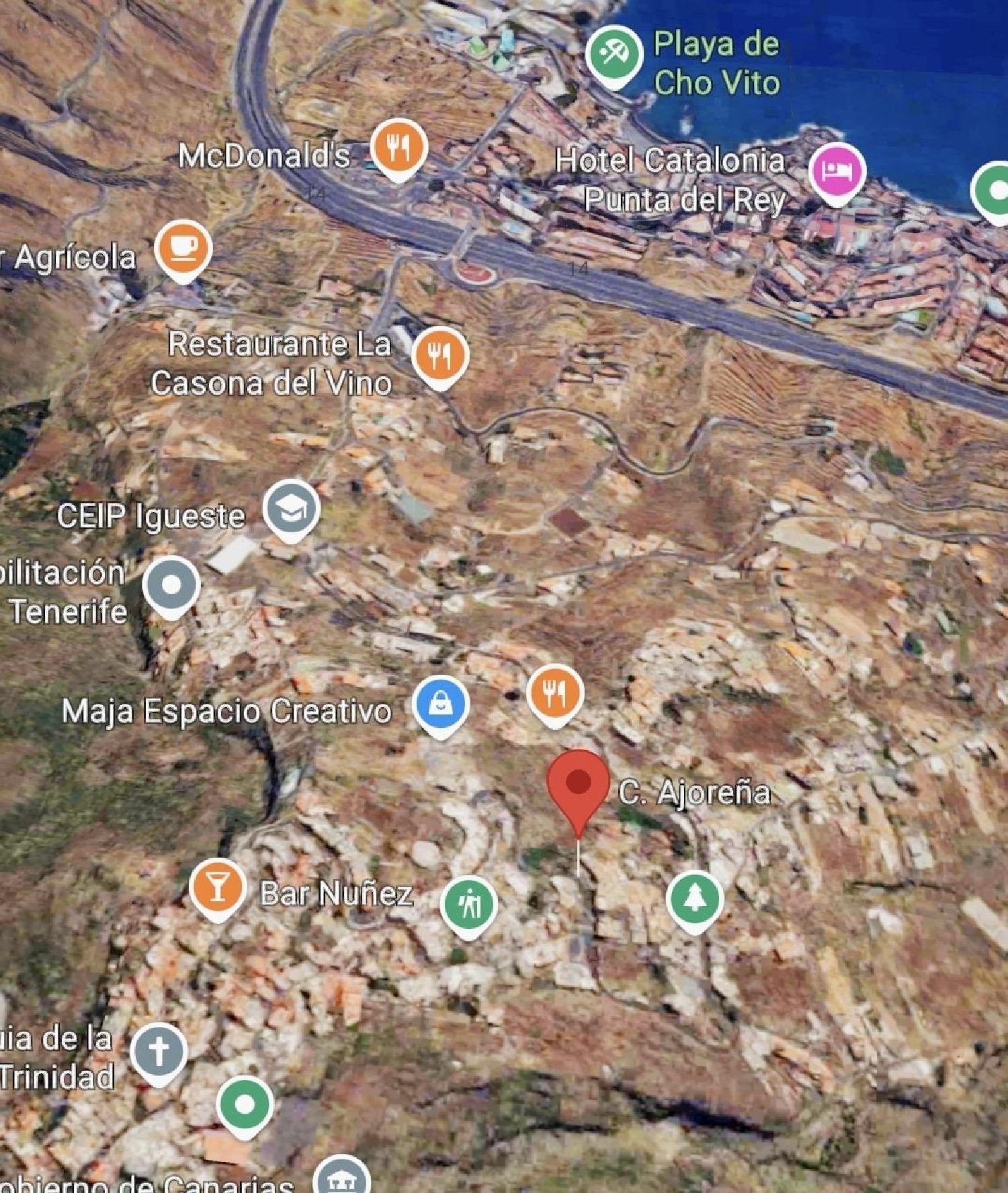  till salu tomt Candelaria Área Norte 7