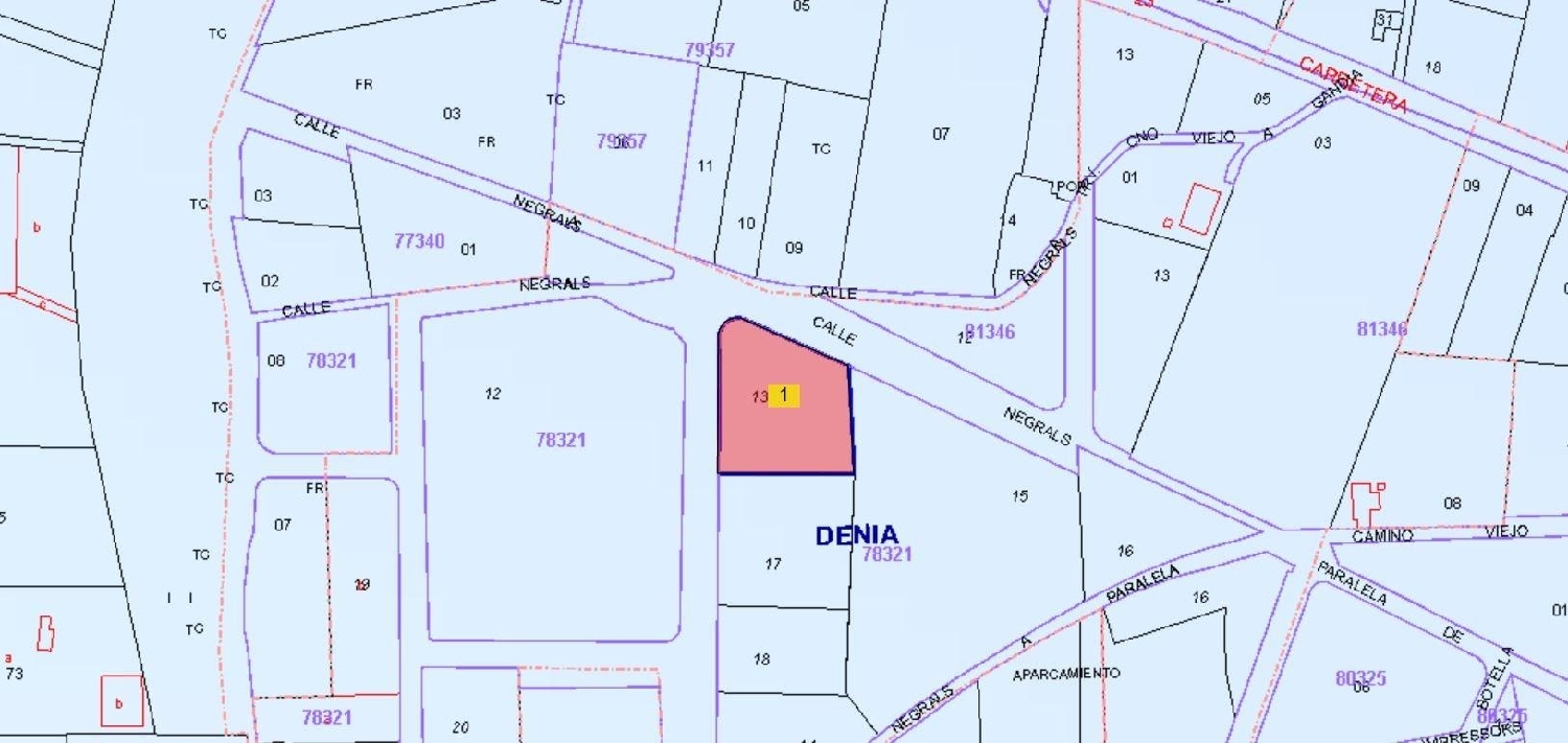 for sale plot Dénia Marina Alta 3