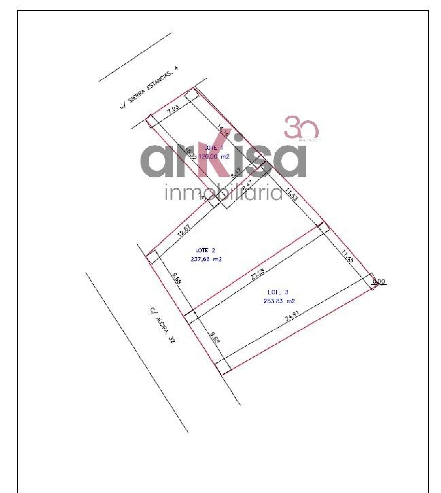 till salu tomt El Ejido Poniente Almeriense 5