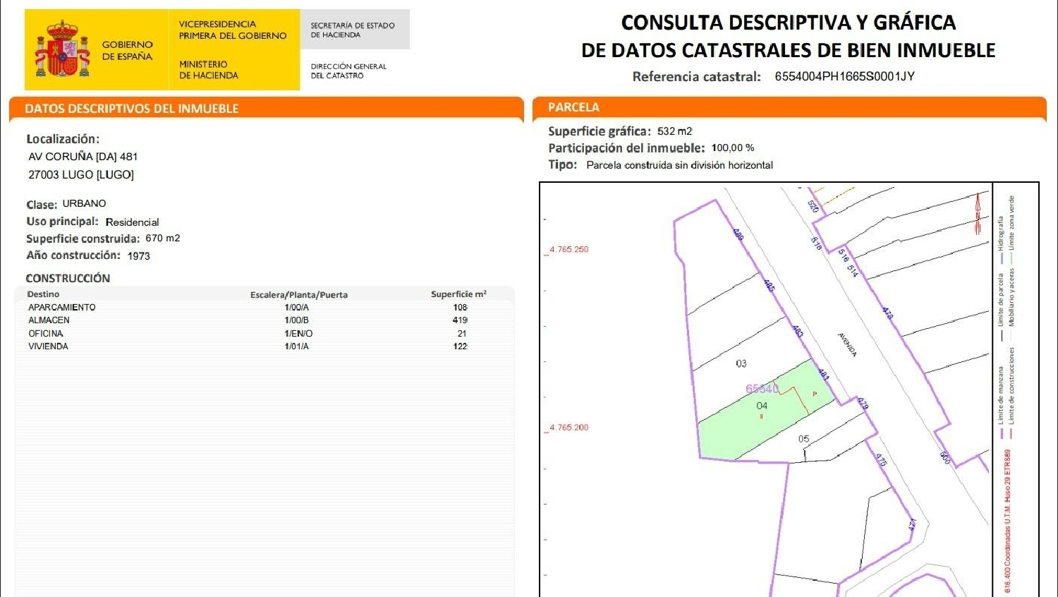 te koop perceel Lugo De Llanera Oviedo 3