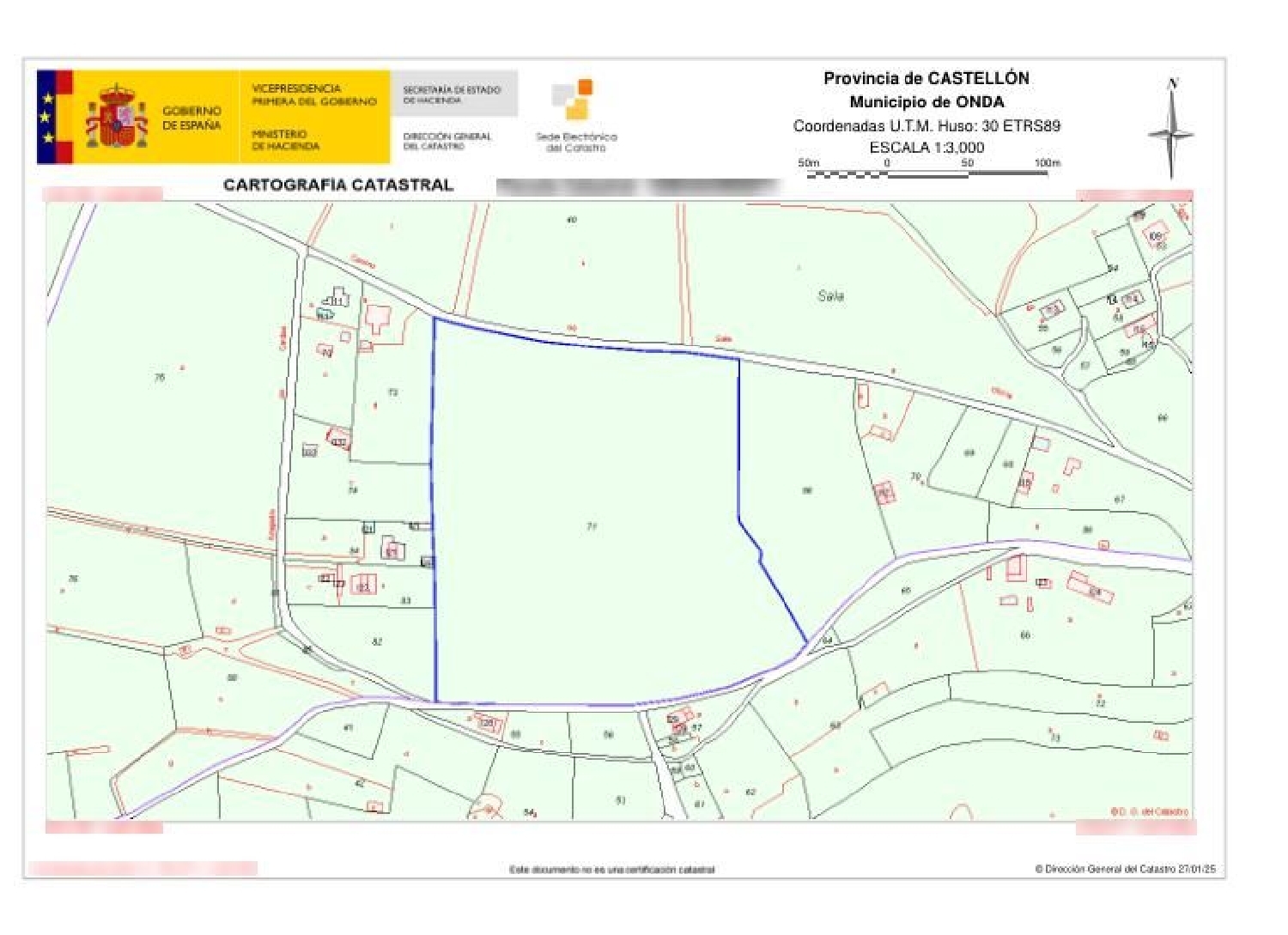  for sale plot Onda Plana Baixa 2