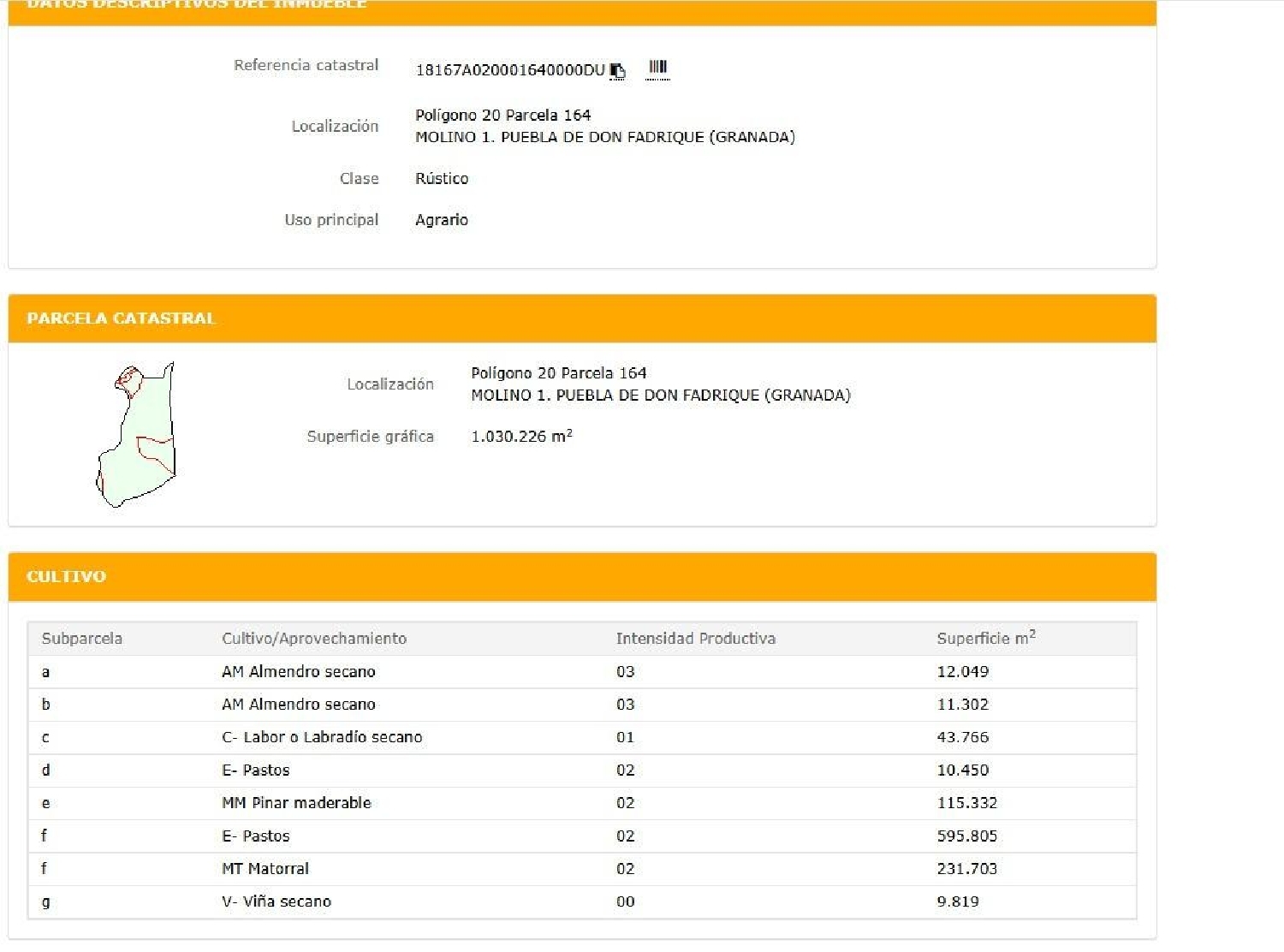  kaufen Grundstück Puebla De Don Fadrique Huéscar 3