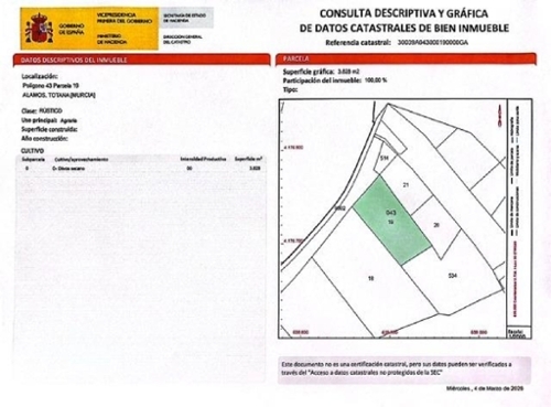 Totana Bajo Guadalentín terrain foto 6356458