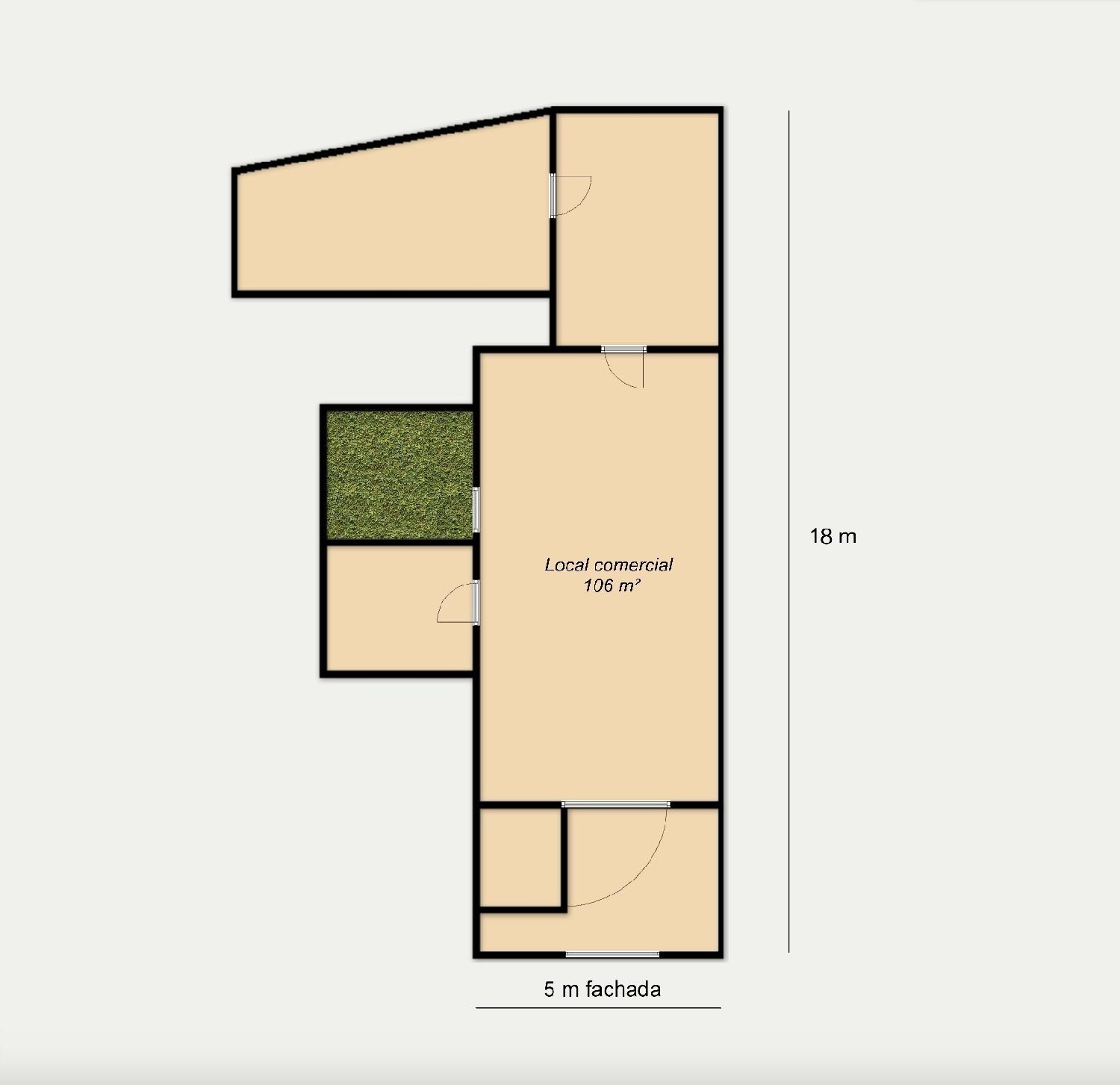  en venta local Valencia De Las Torres Campiña Sur 7