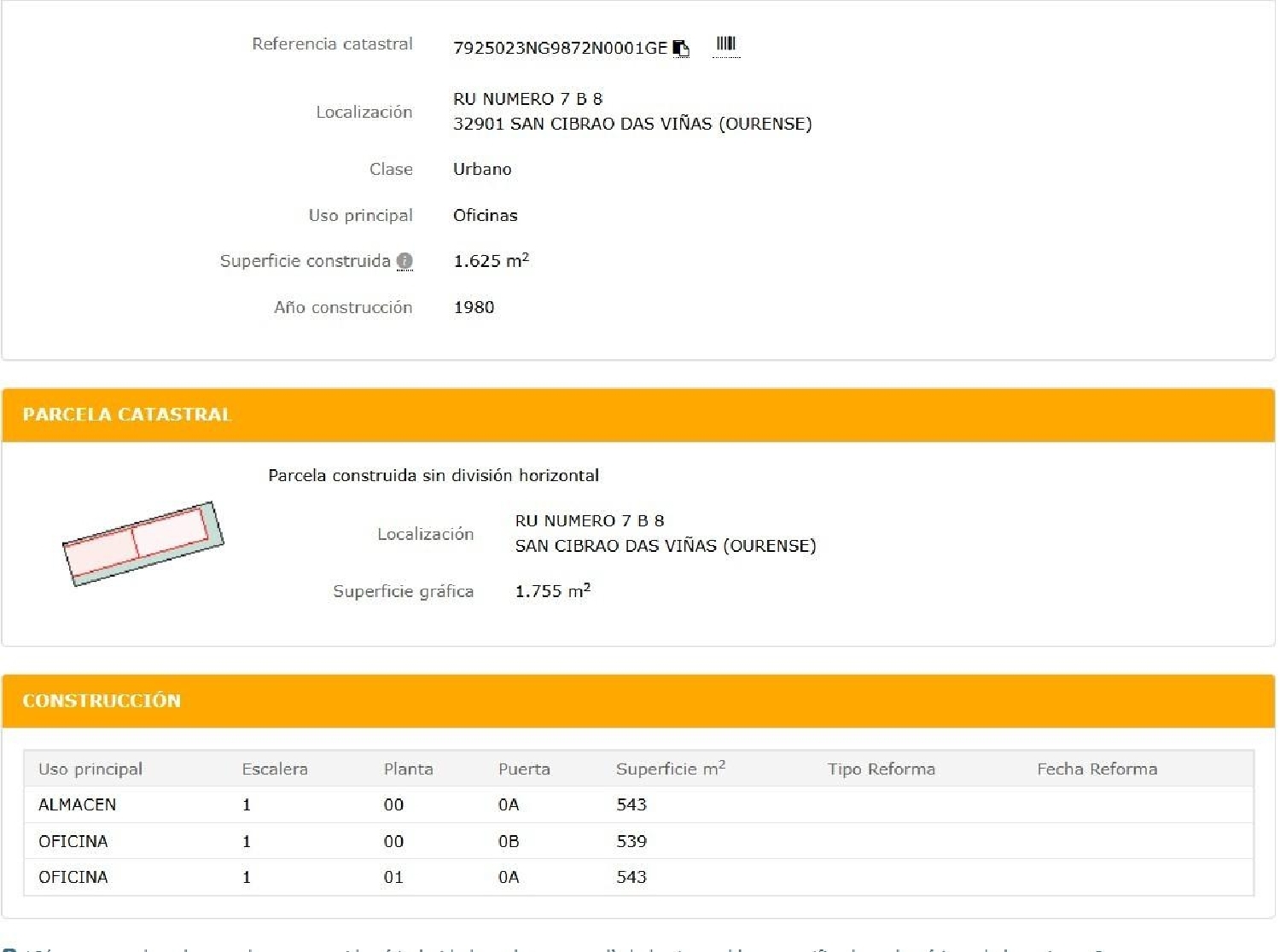  en venta comercio San Cibrao Das Viñas Ourense 5