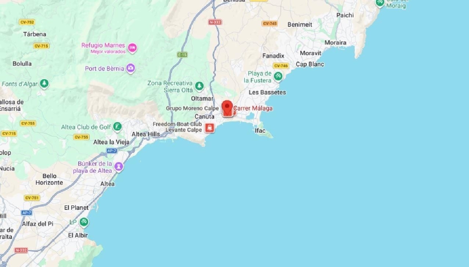  en venta apartamento Calpe Marina Alta 5