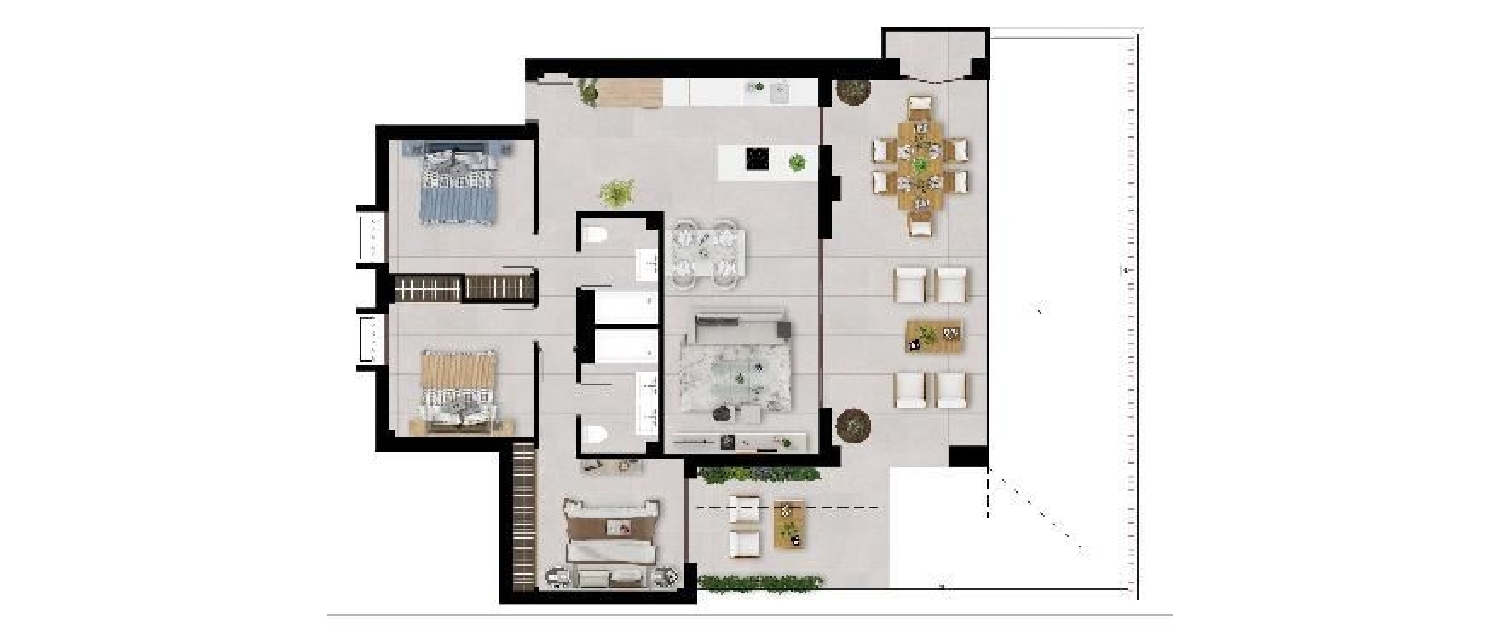  till salu lägenhet Coristanco Bergantiños 16