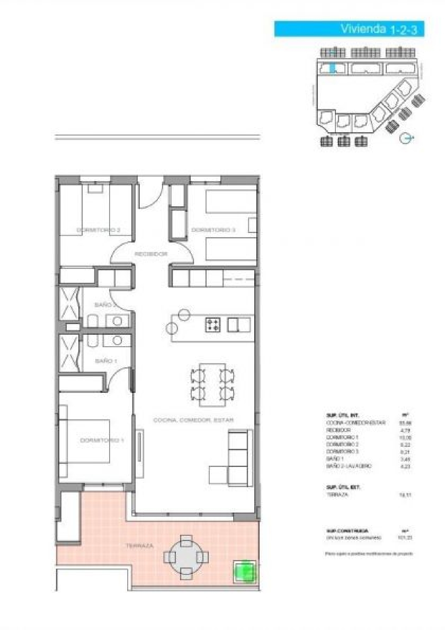  te koop appartement Guardamar Del Segura Baix Segura 3