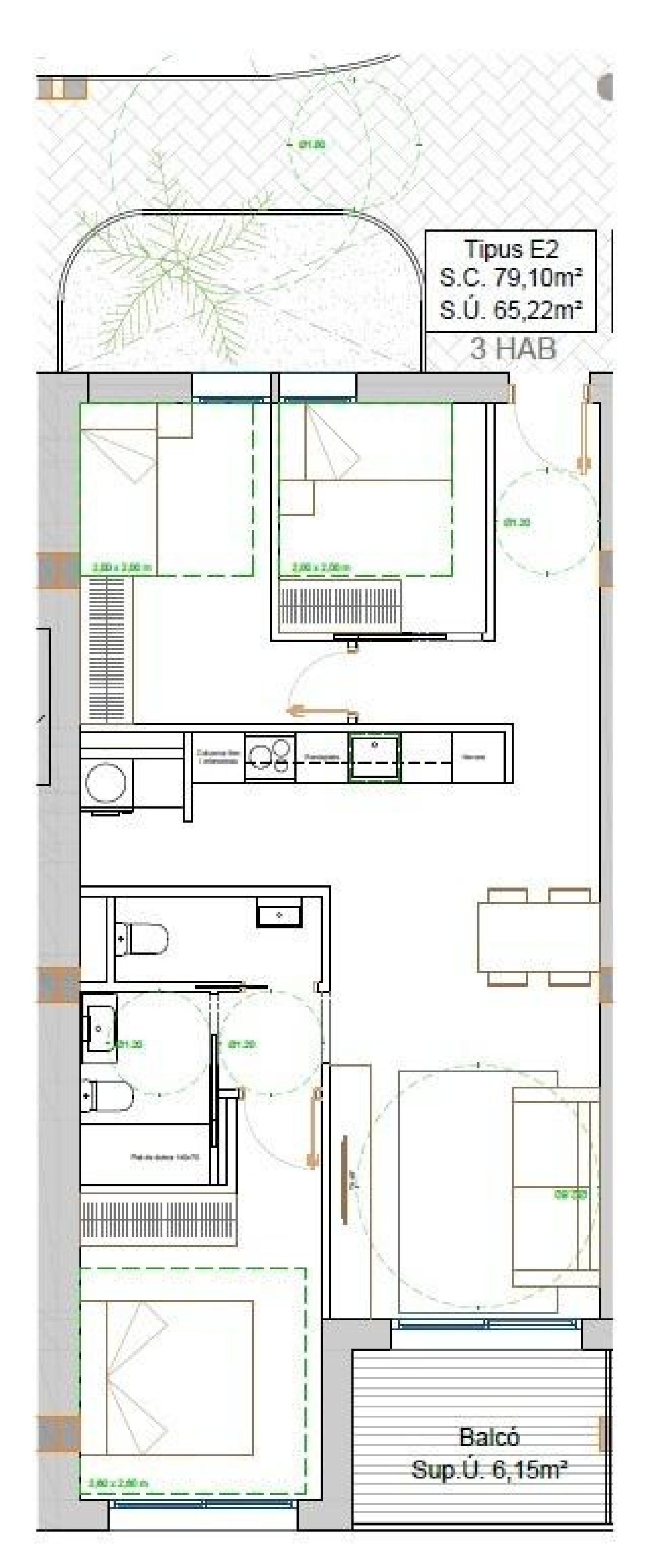  till salu lägenhet Igualada Anoia 8