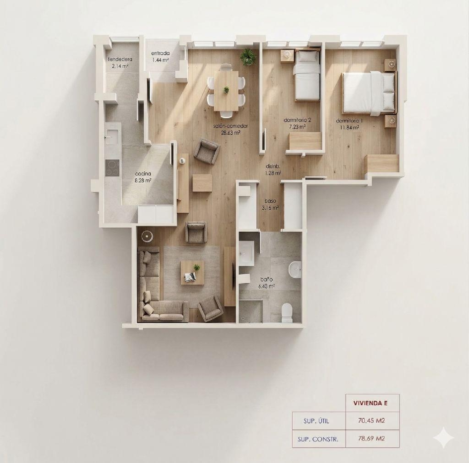  en venta apartamento Los Corrales De Buelna Besaya 1