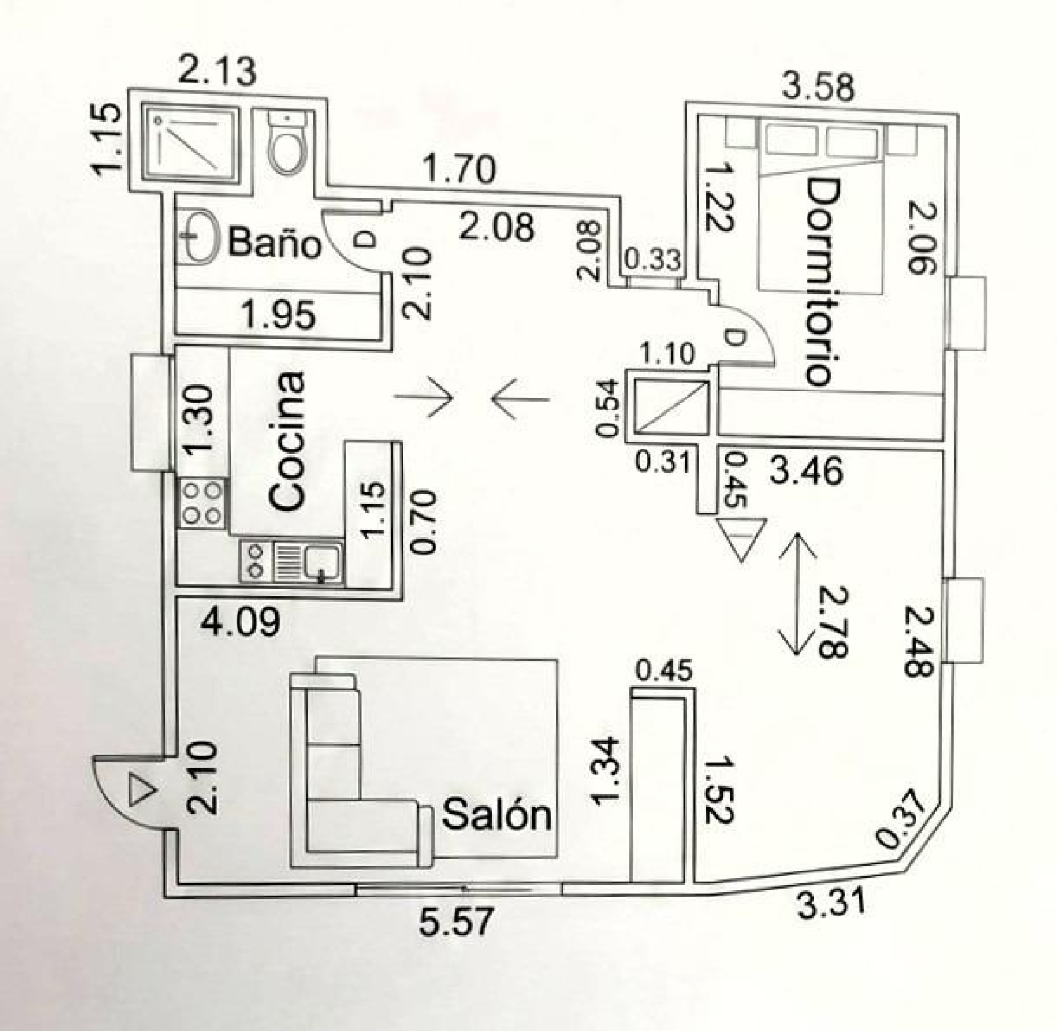  till salu lägenhet Madrid Valle Del Almanzora 2