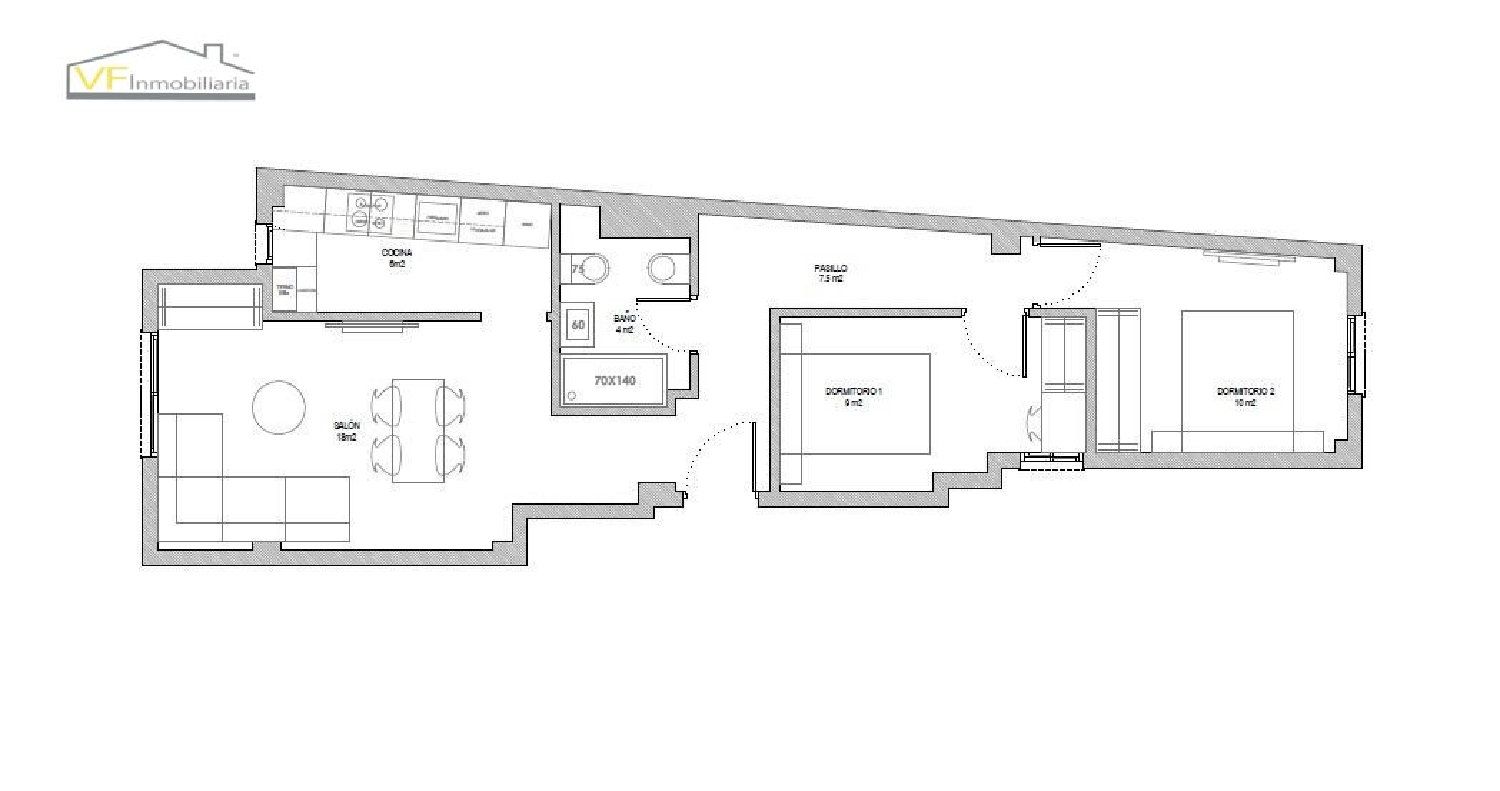  for sale apartment Málaga Del Fresno Campiña 3