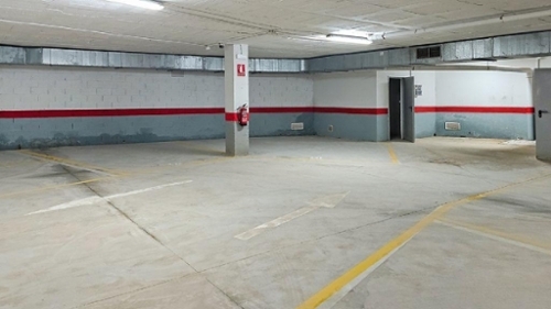 Algeciras Casco Antiguo Campo De Gibraltar Parkplatz Bild 6372555