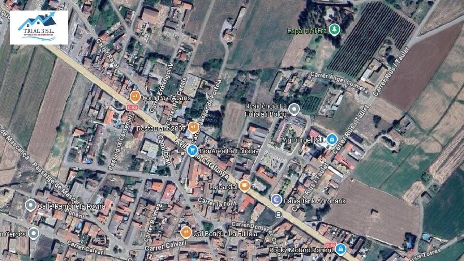 till salu parkering La Fuliola Urgell 3